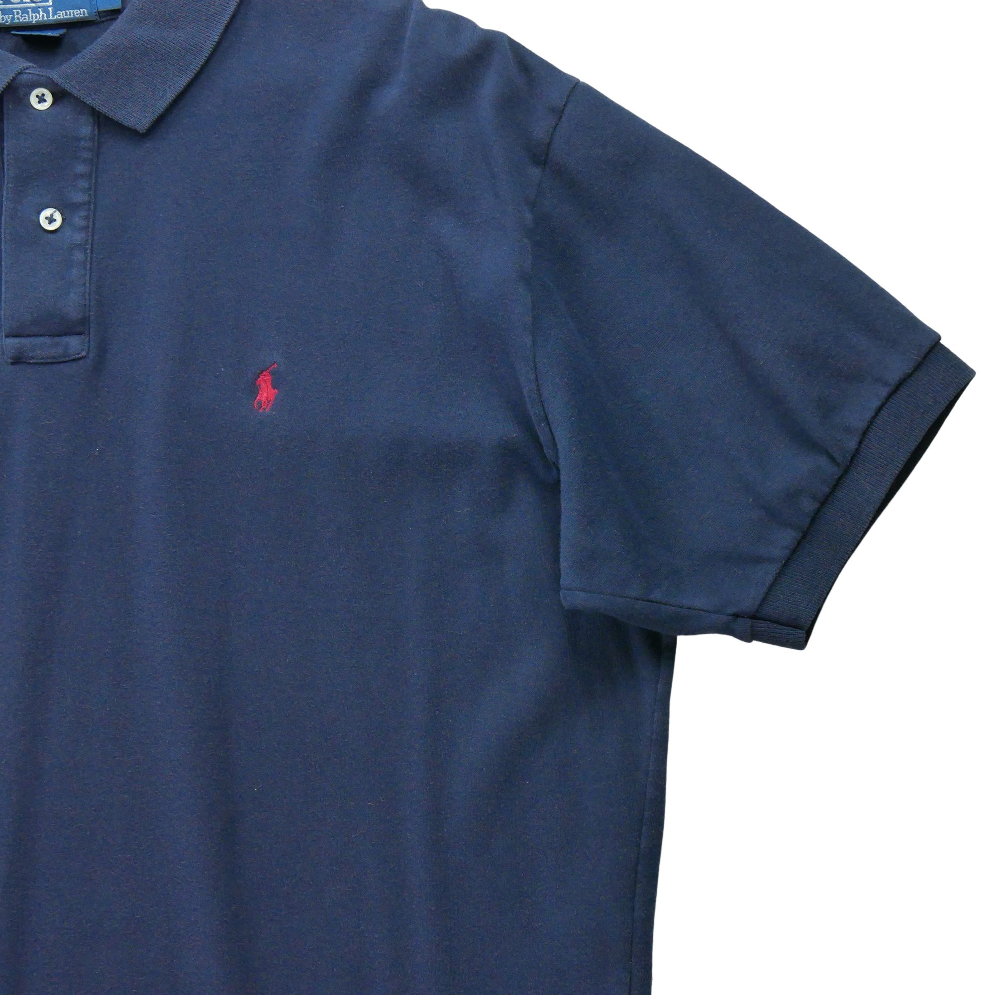 Polo manches courtes Homme  Marine 3