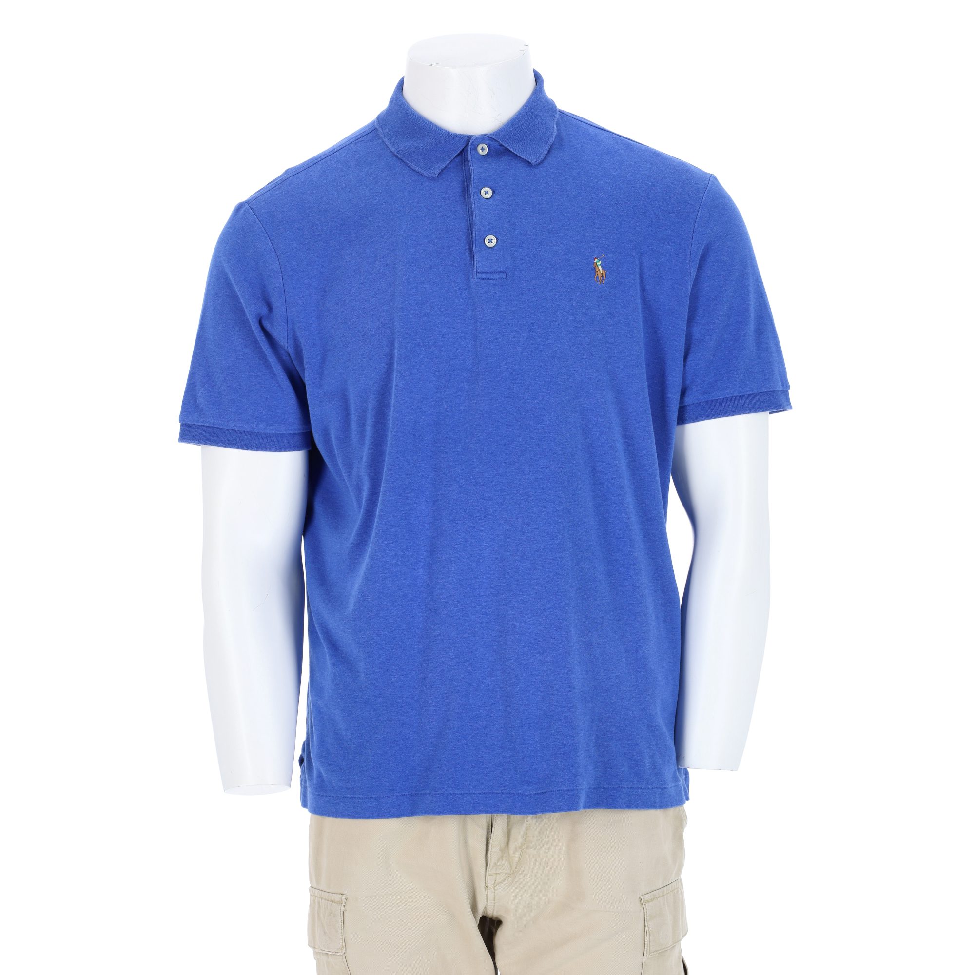 Polo manches courtes Homme  Bleu 1