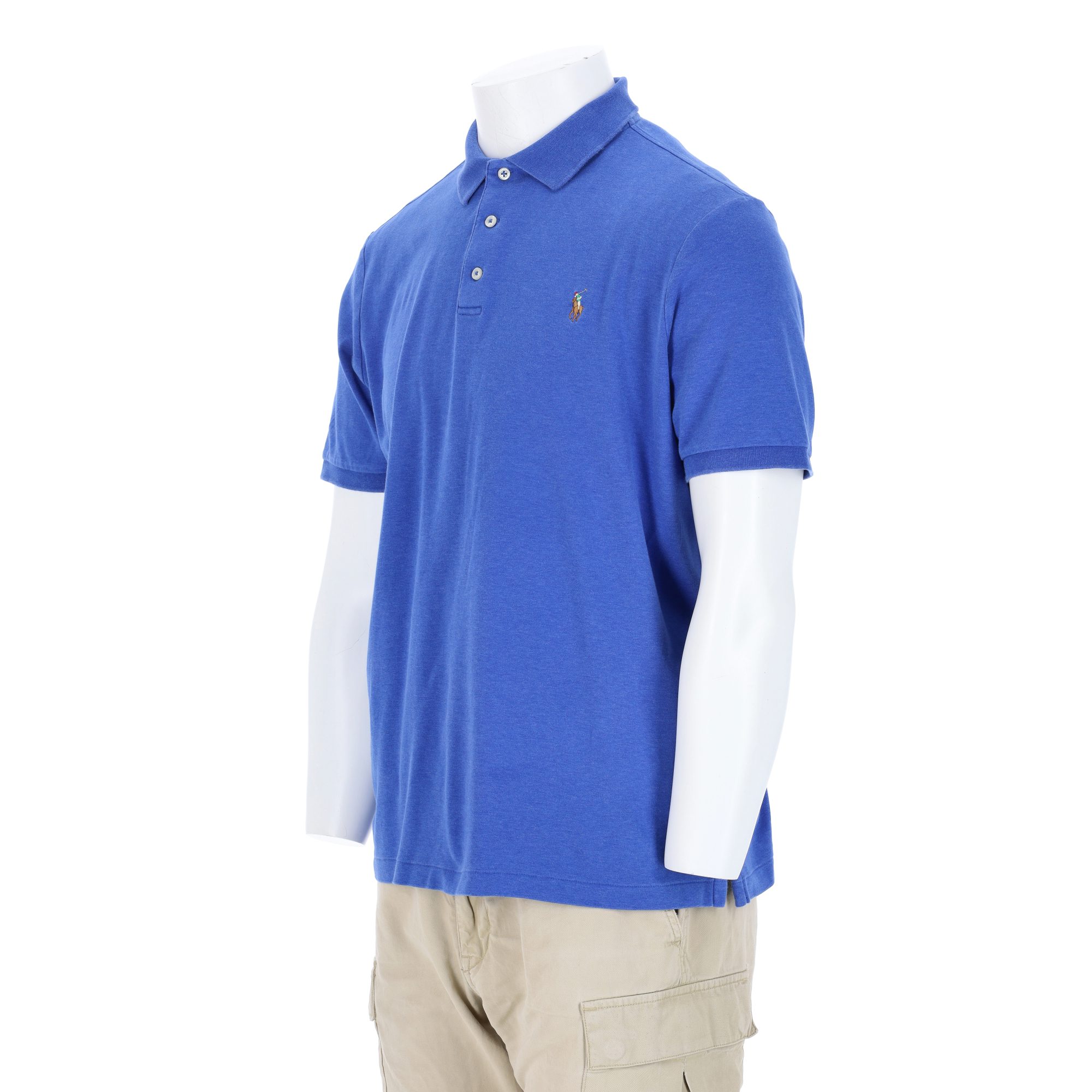 Polo manches courtes Homme  Bleu 3
