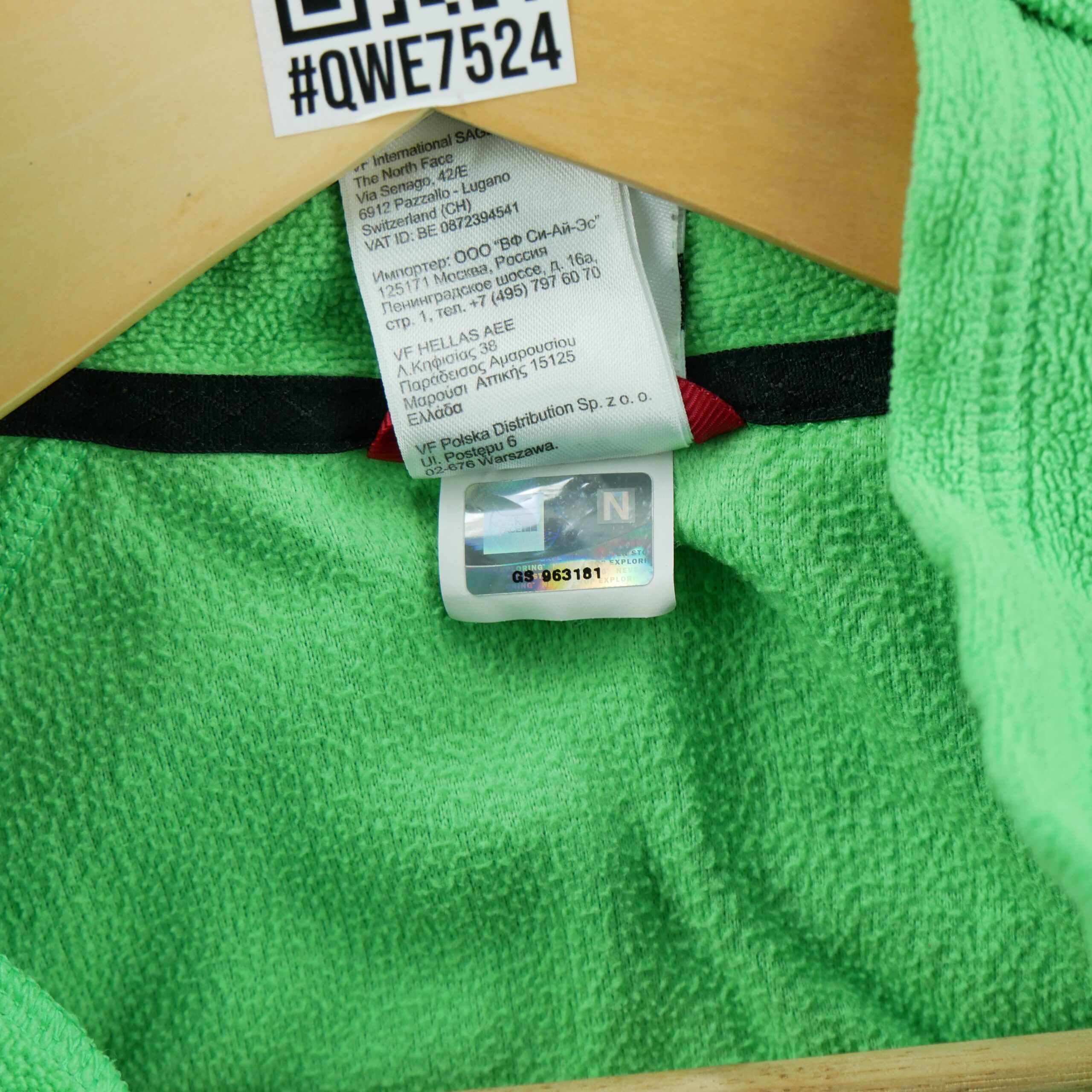 Pull polaire Femme  Polartec TNF Vert 9