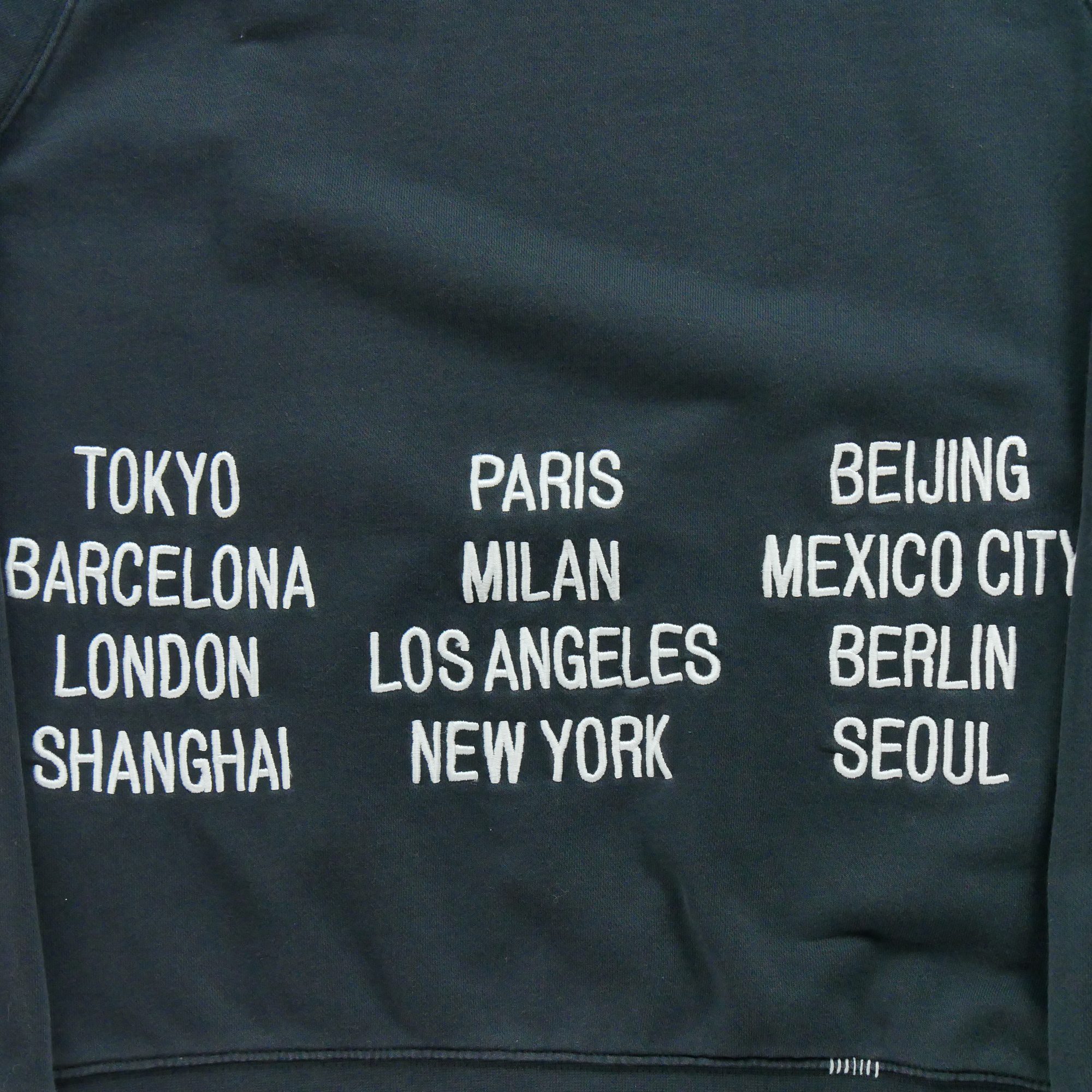 Sweat Homme  World tour Noir 4
