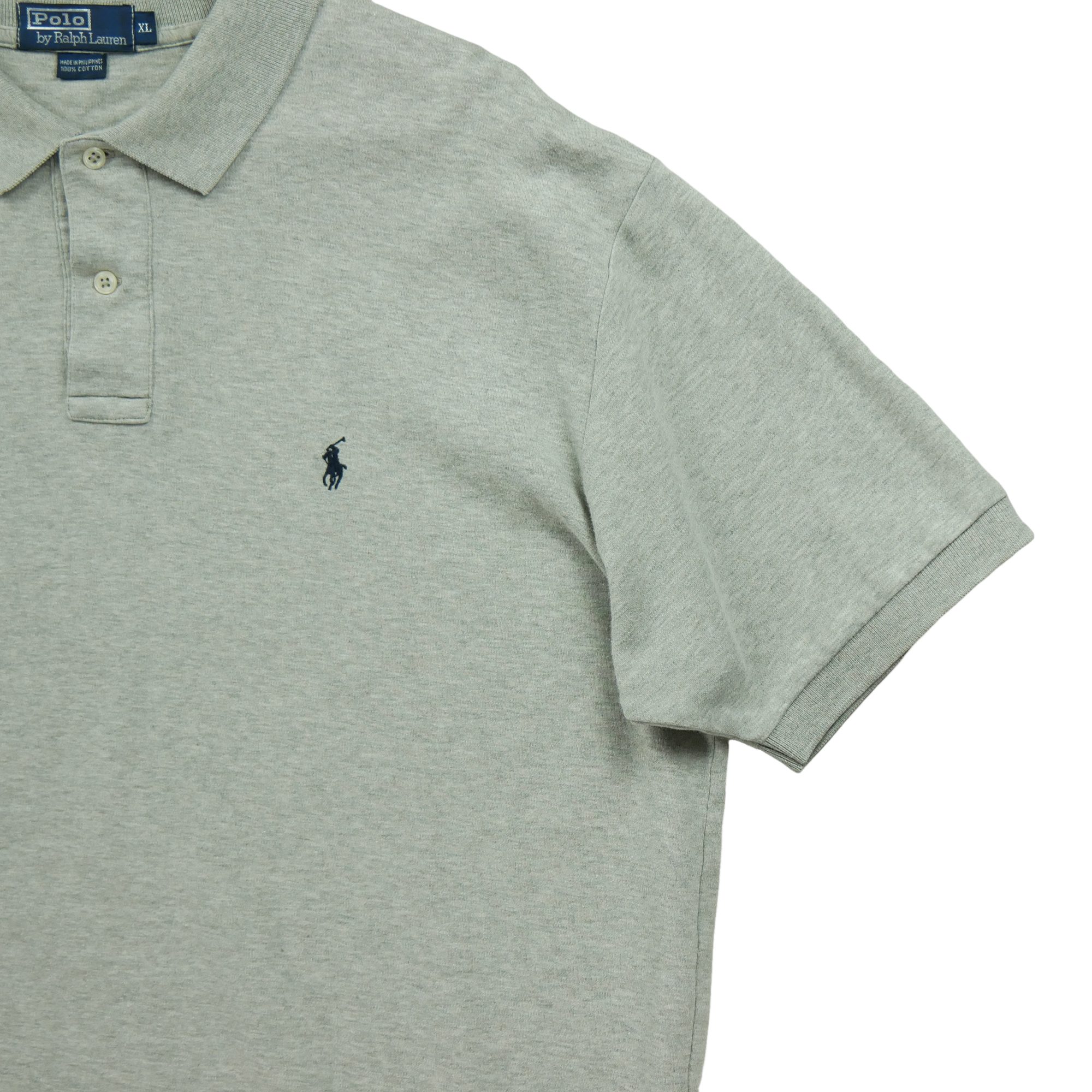 Polo manches courtes Homme  Gris 4
