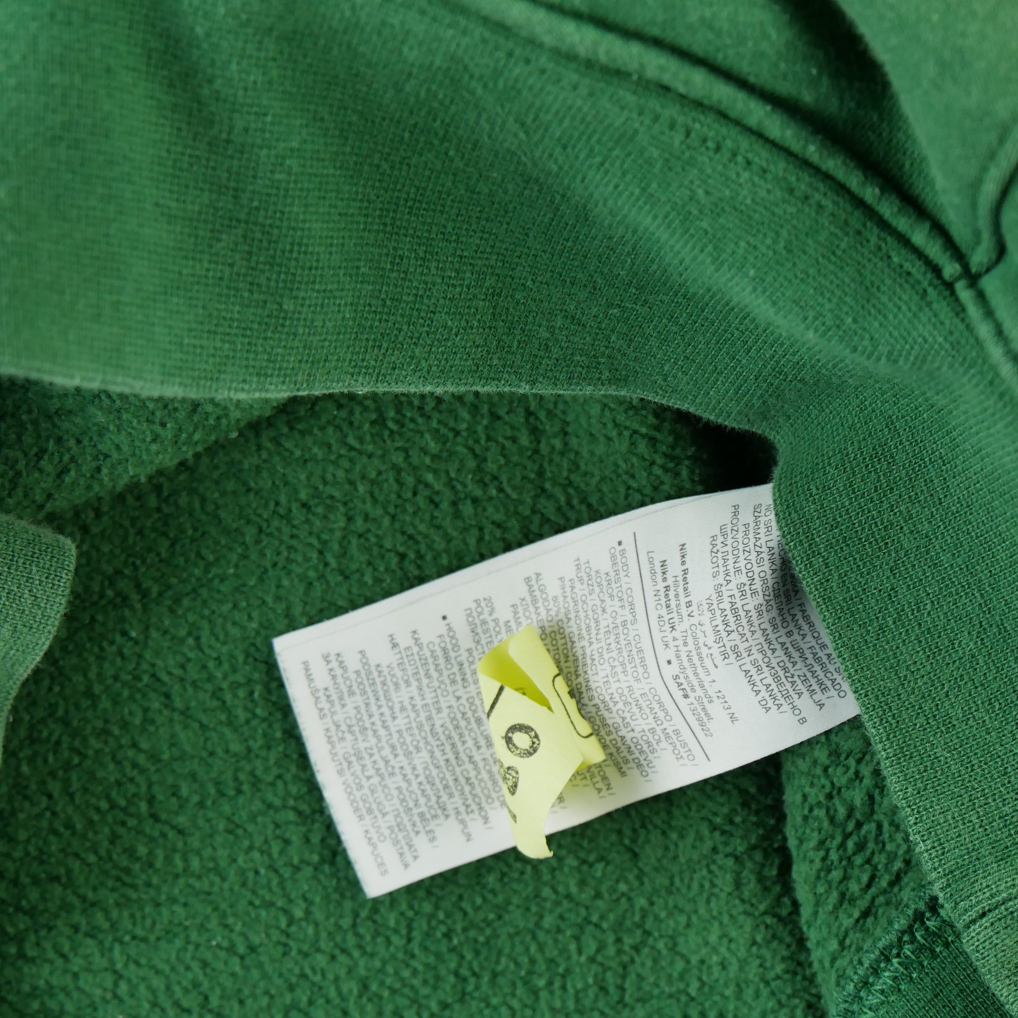 Sweat à capuche Homme  Vert 6