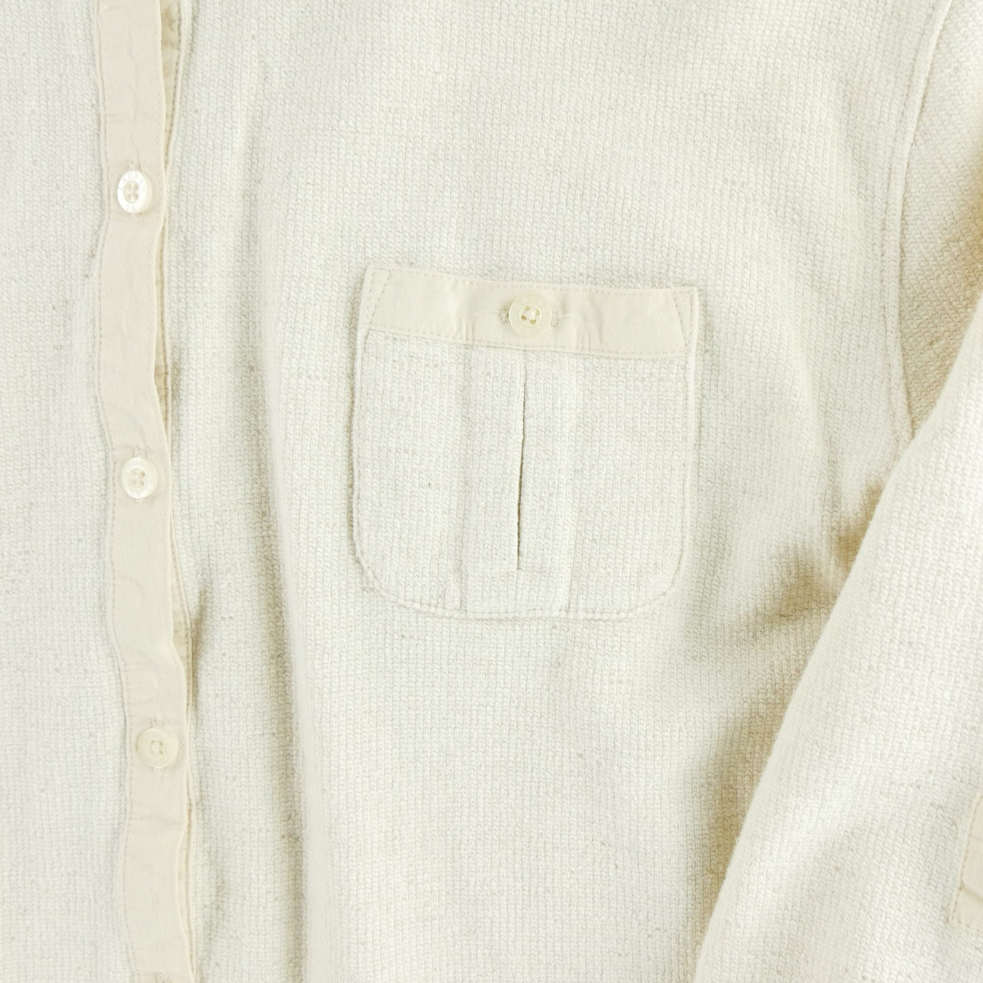 Pull Femme  en lin Blanc 4