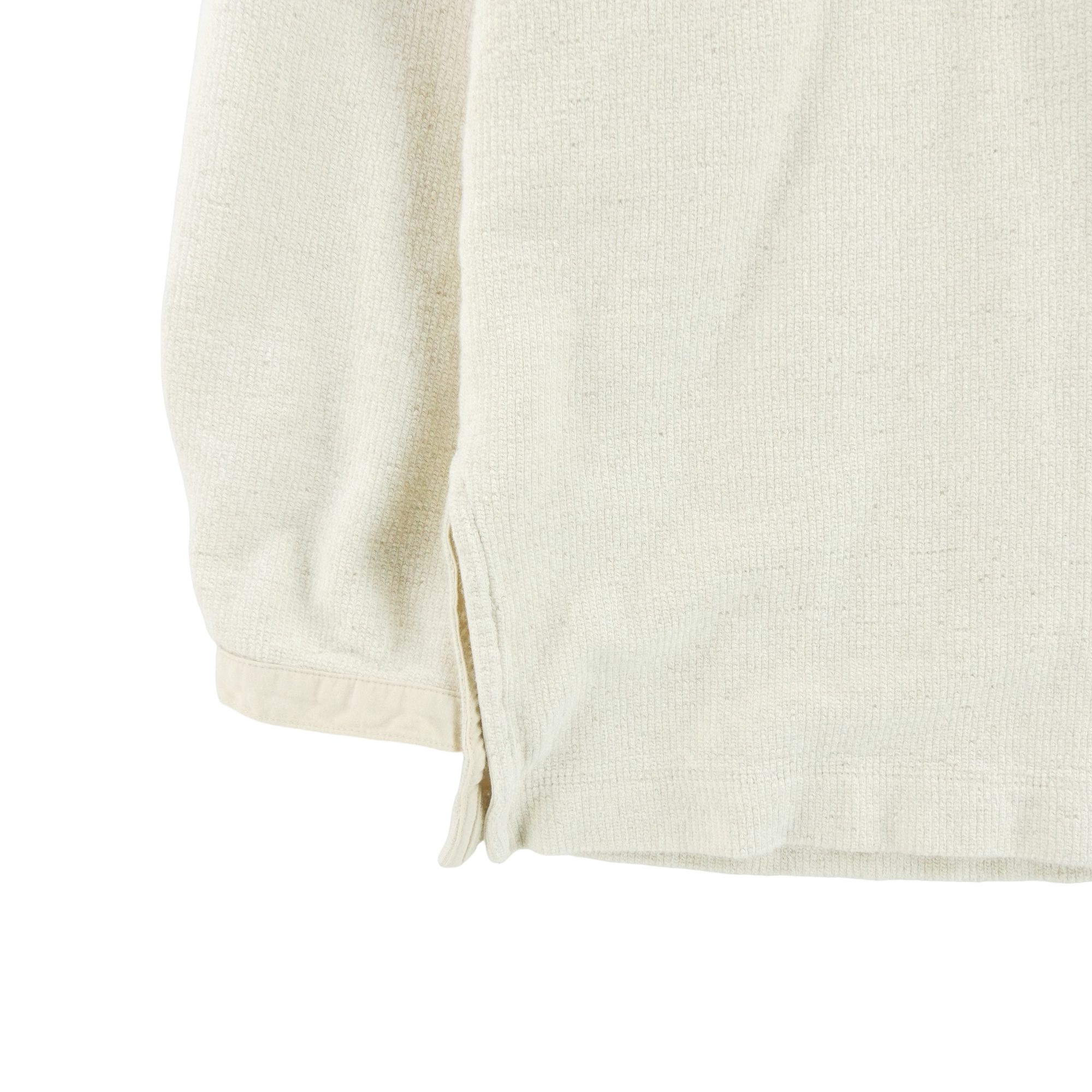 Pull Femme  en lin Blanc 5