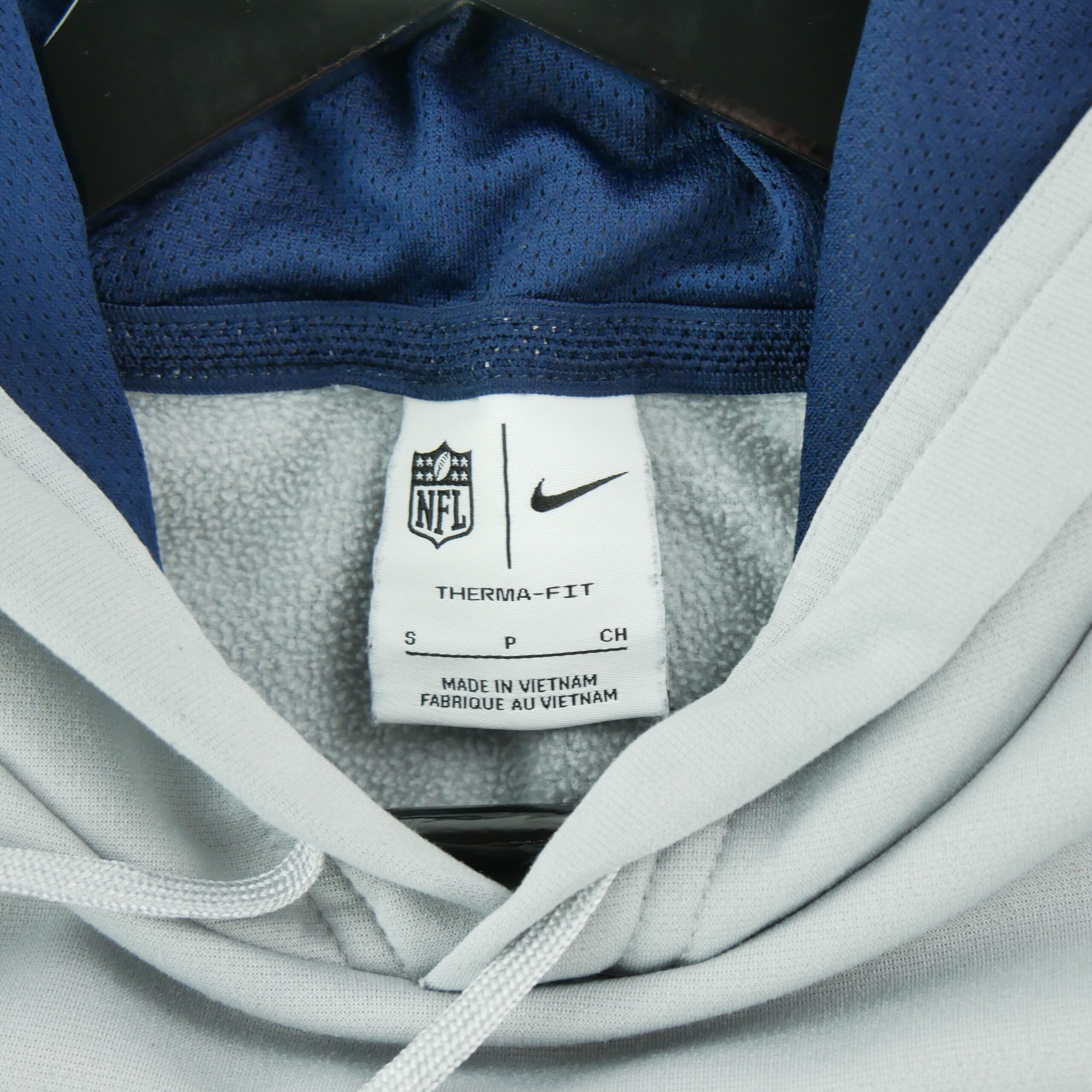 Sweat à capuche Homme NFL Gris 9