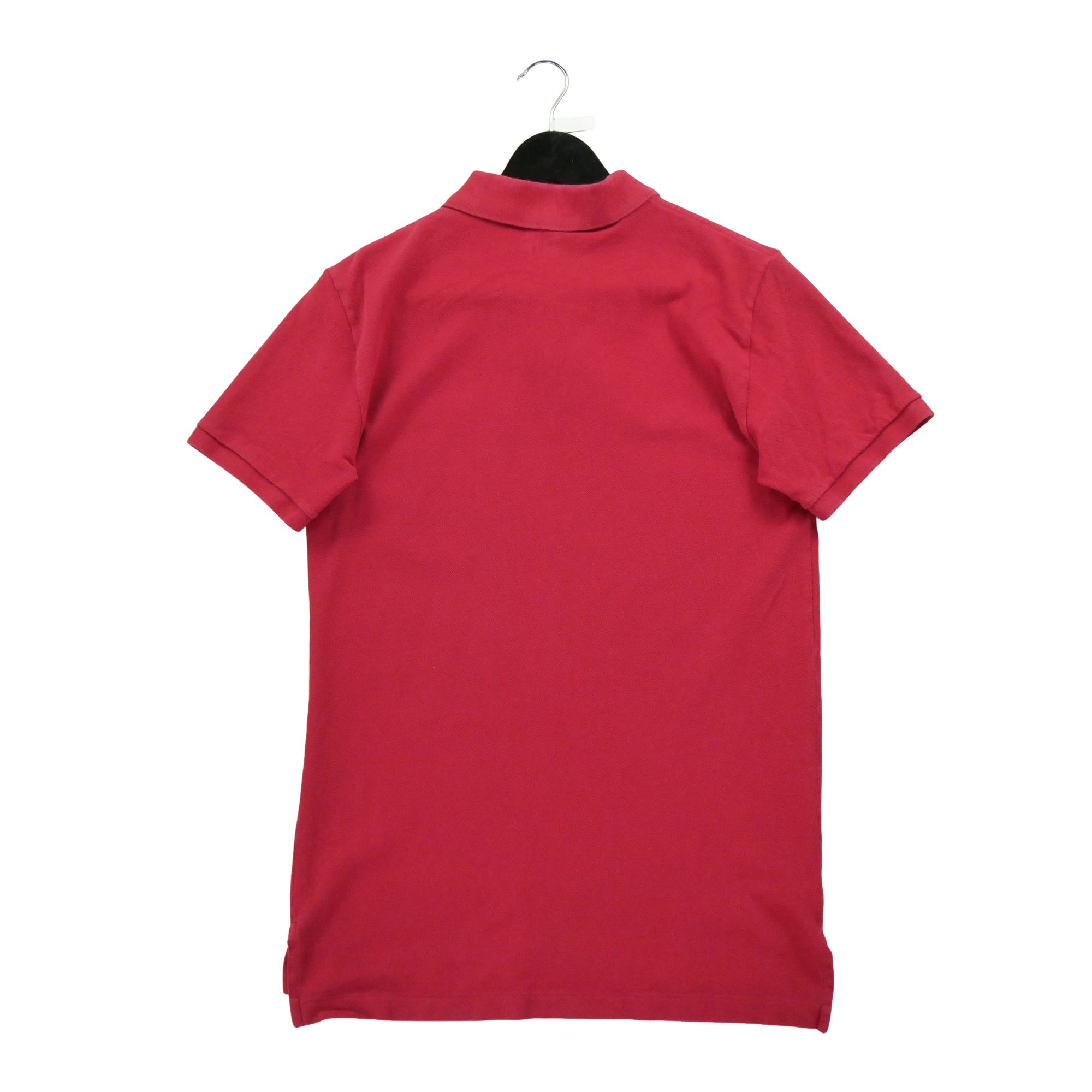 Polo manches courtes Homme  Rouge 3