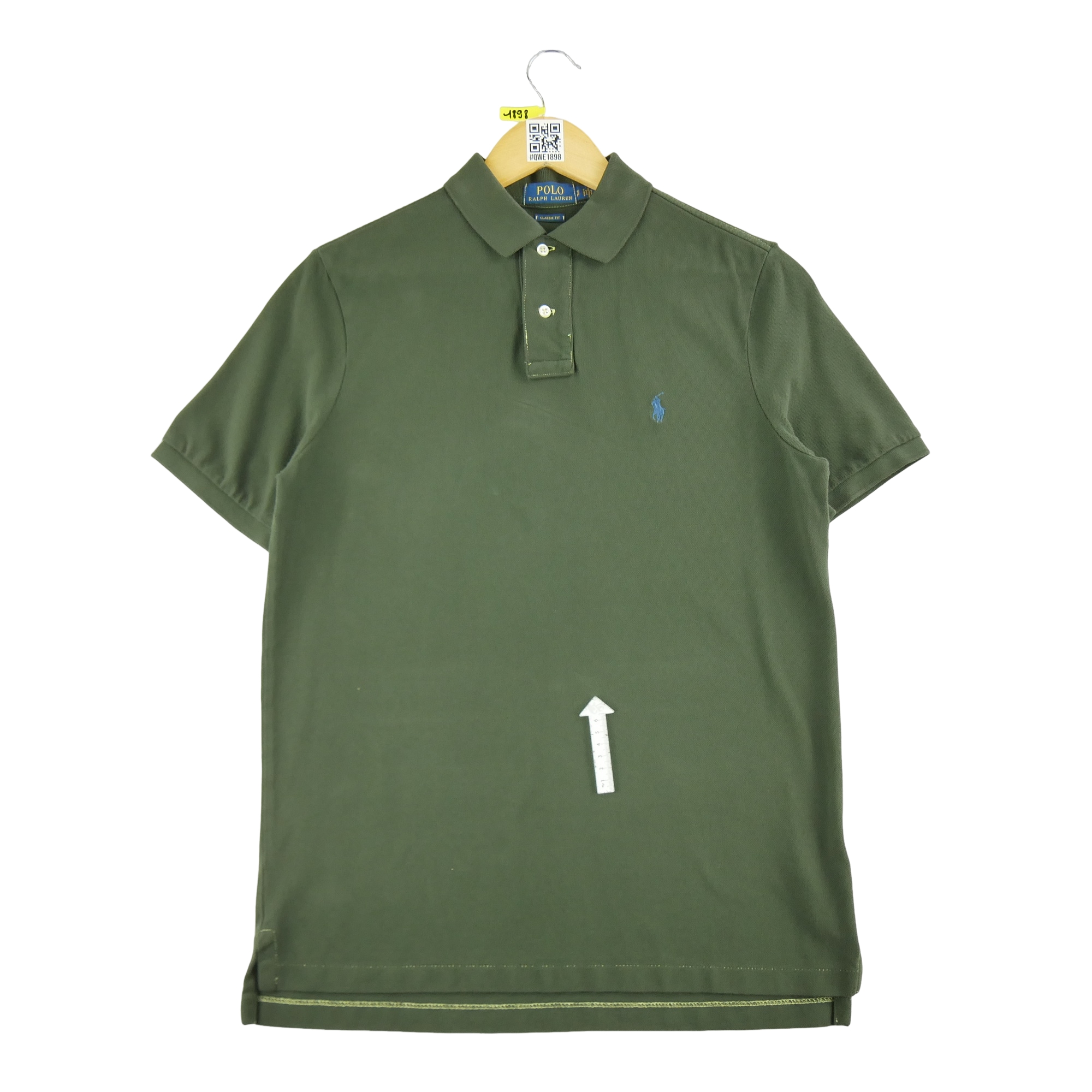 Polo manches courtes Homme  Kaki 5