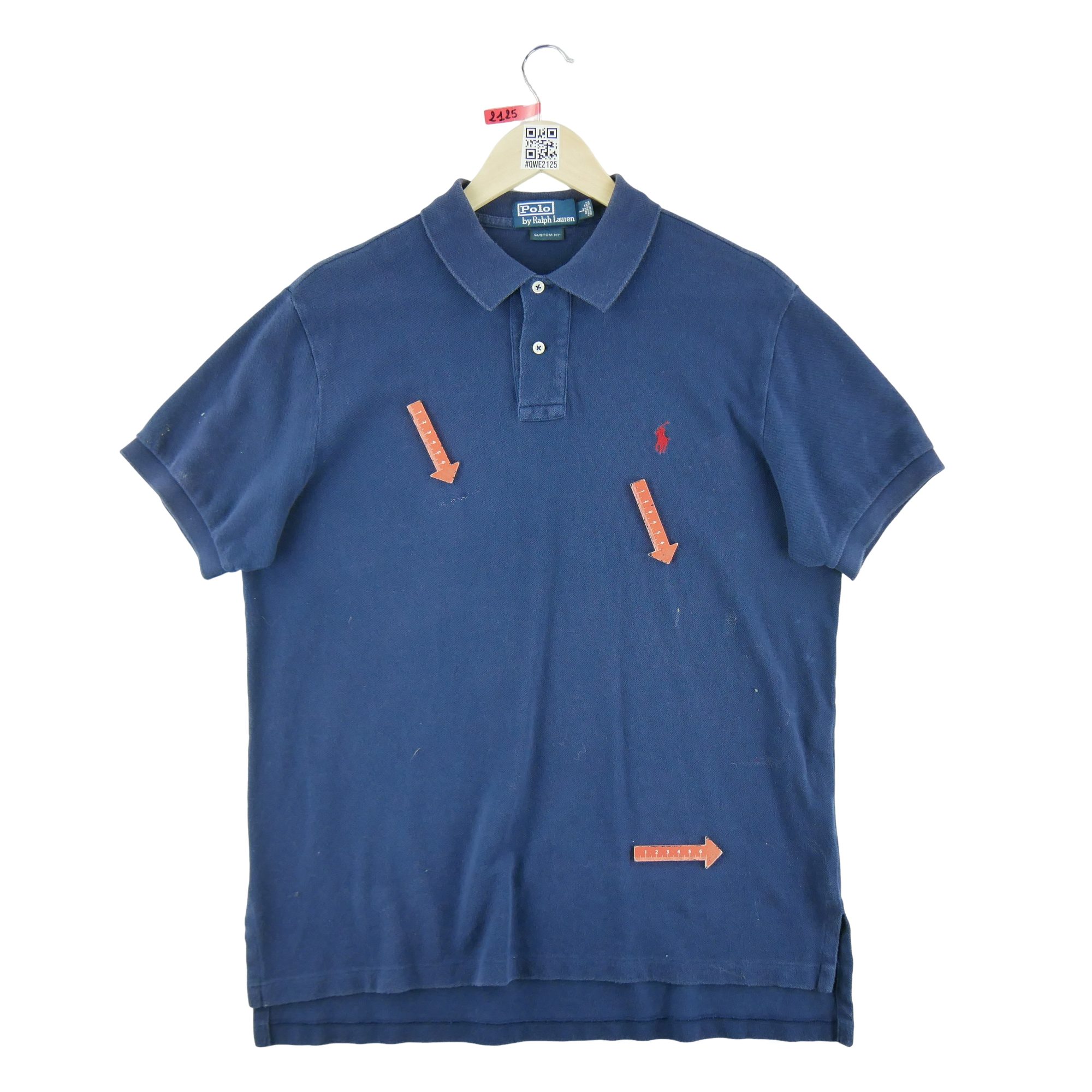 Polo manches courtes Homme  Marine 5
