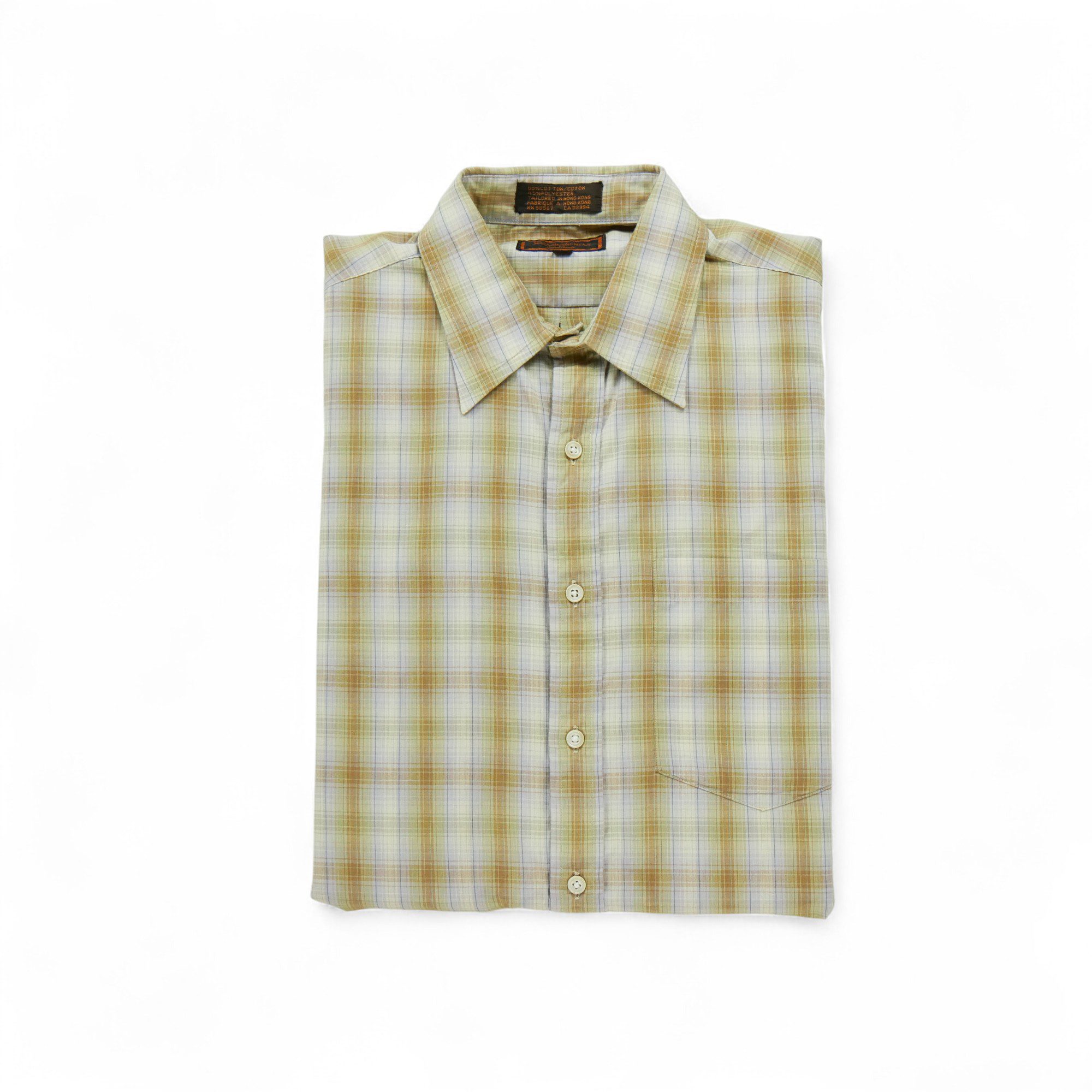 Chemise classiques Homme à carreaux 1