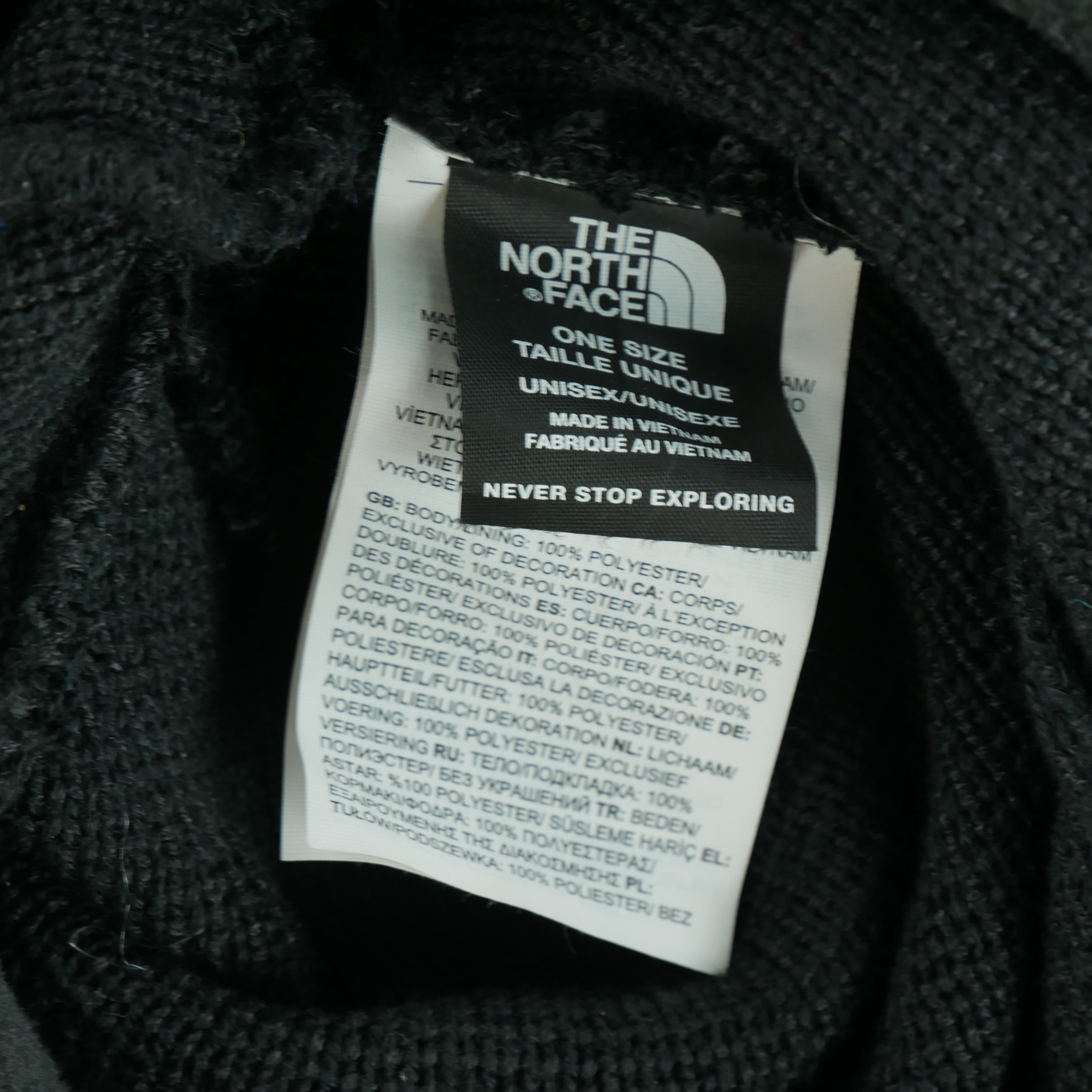 Bonnet Homme  TNF Noir 3