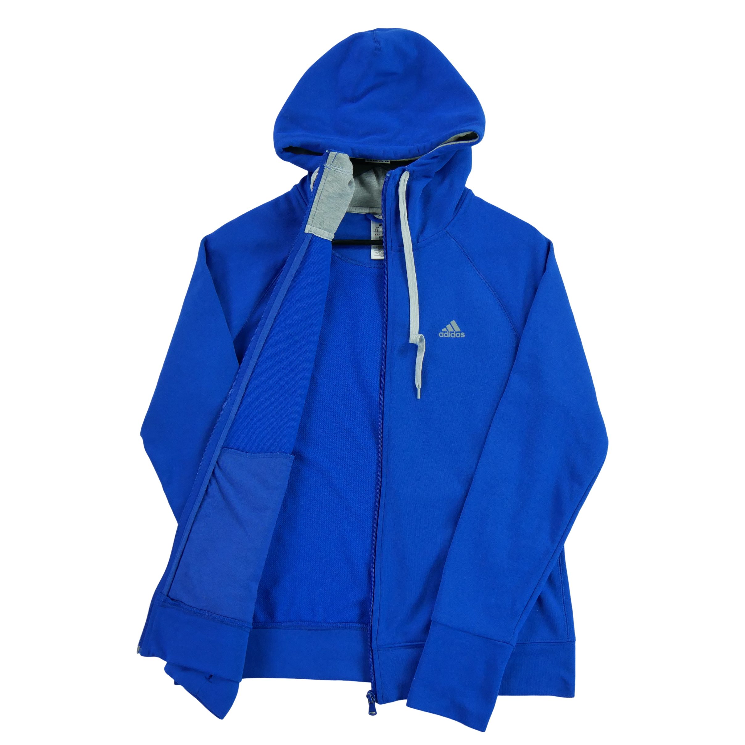 Sweat à capuche Femme  Full zip Bleu 3