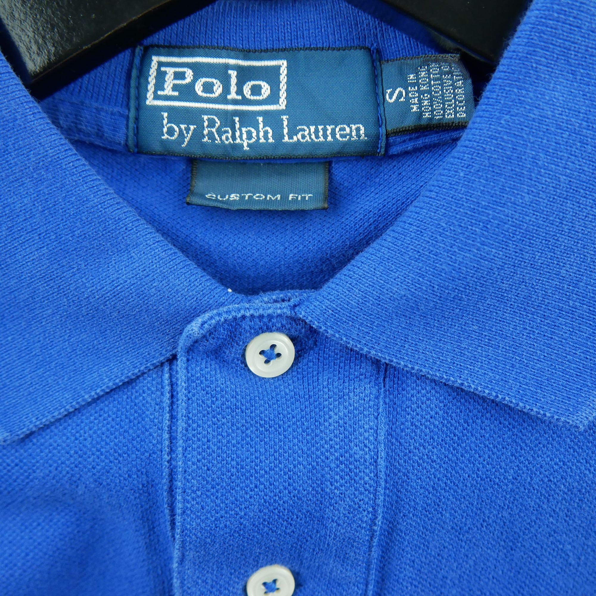 Polo manches longues Homme  Bleu 5