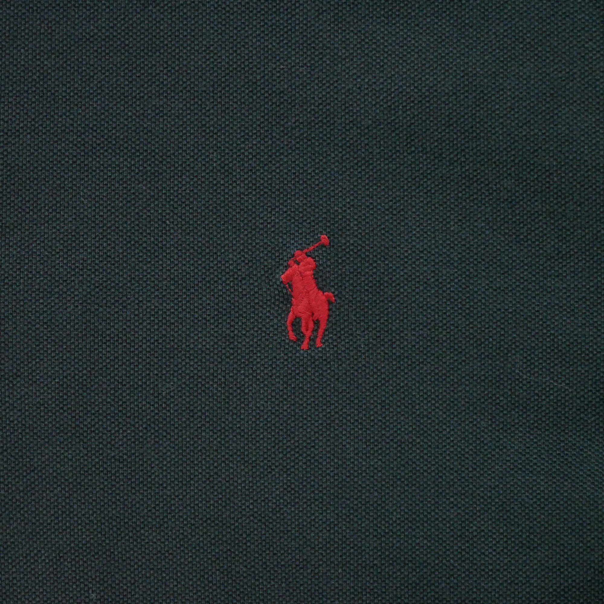 Polo manches longues Homme  Noir 4