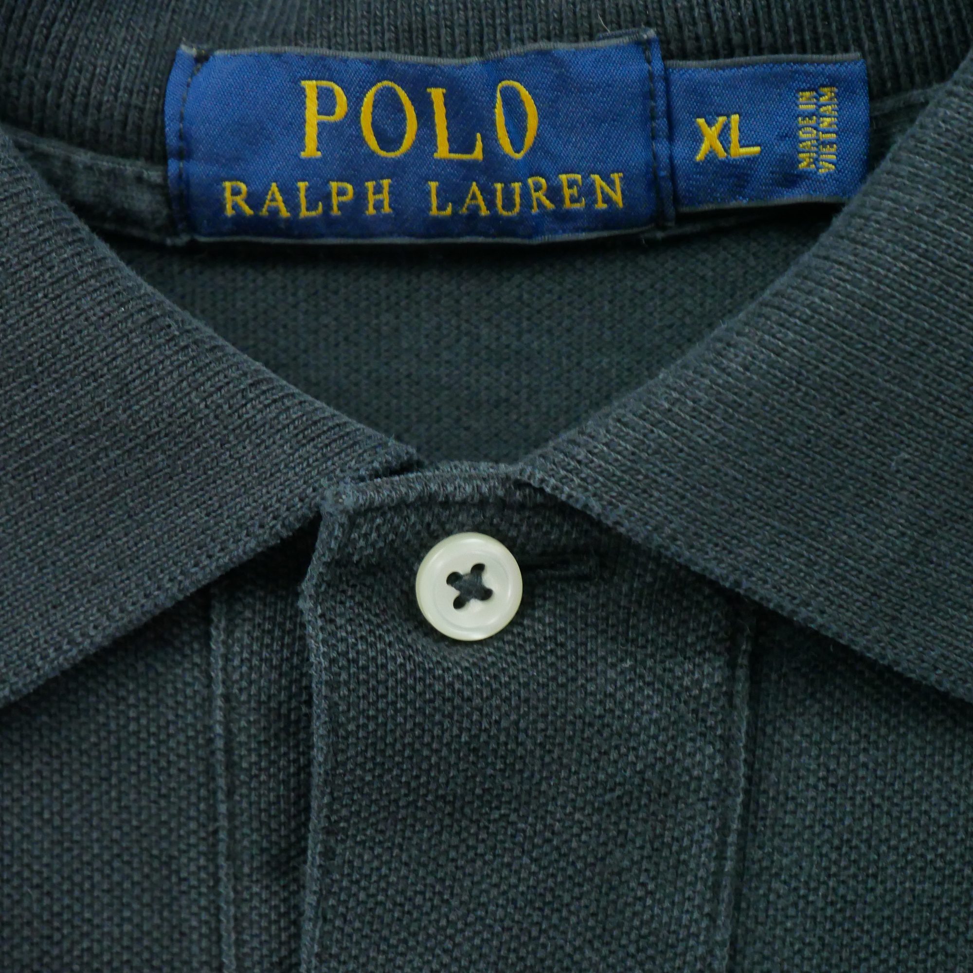 Polo manches longues Homme  Noir 6