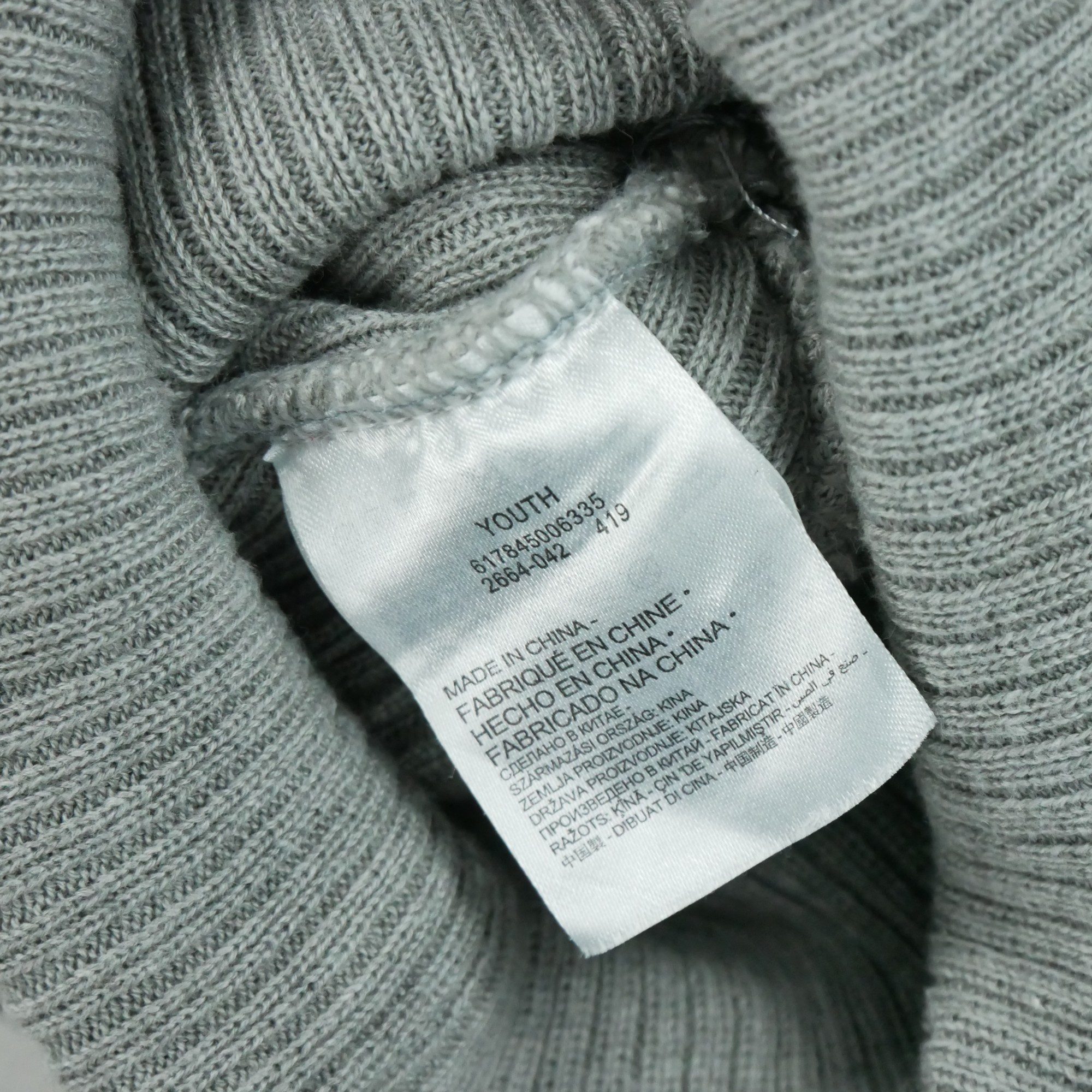 Bonnet Solo Swoosh Gris 4