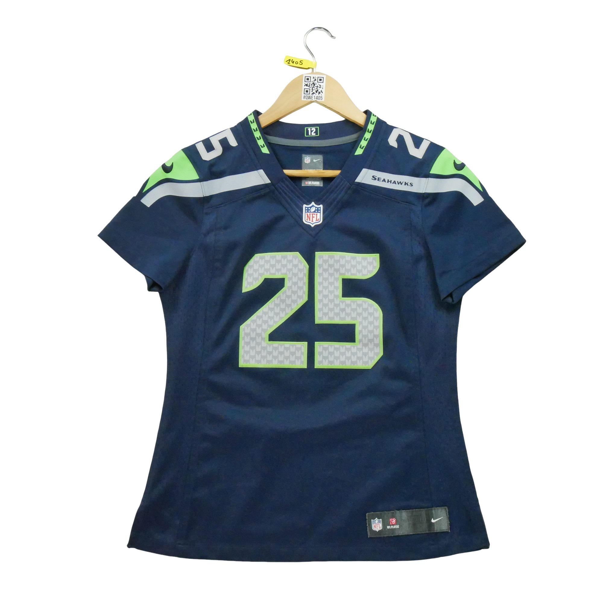 Maillot Femme NFL Seattle Seahawks Bleu 1