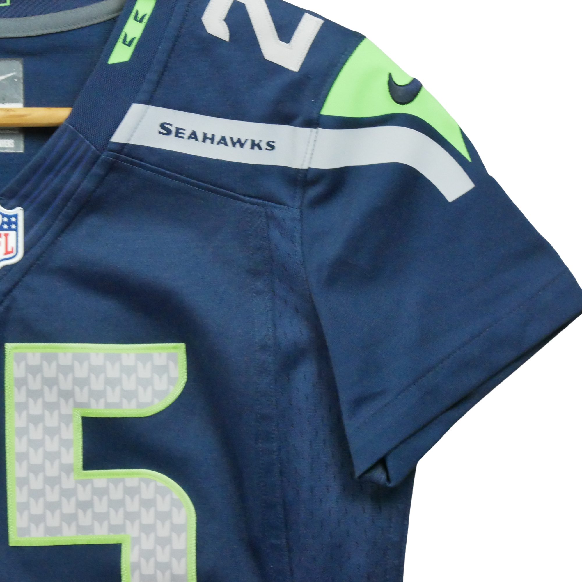 Maillot Femme NFL Seattle Seahawks Bleu 5