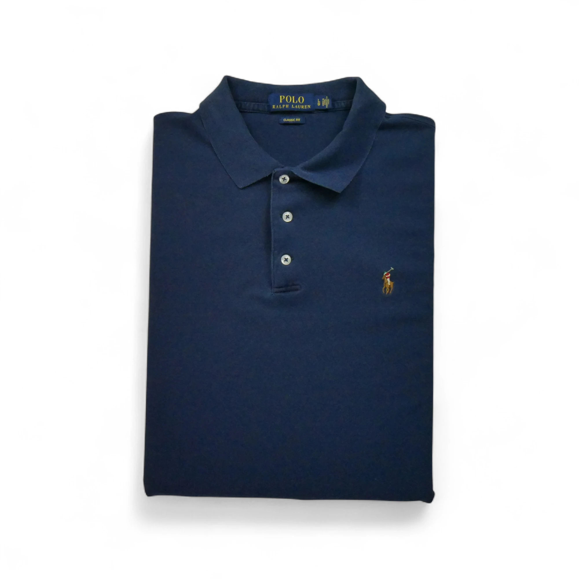 Polo manches courtes Homme  Marine 1