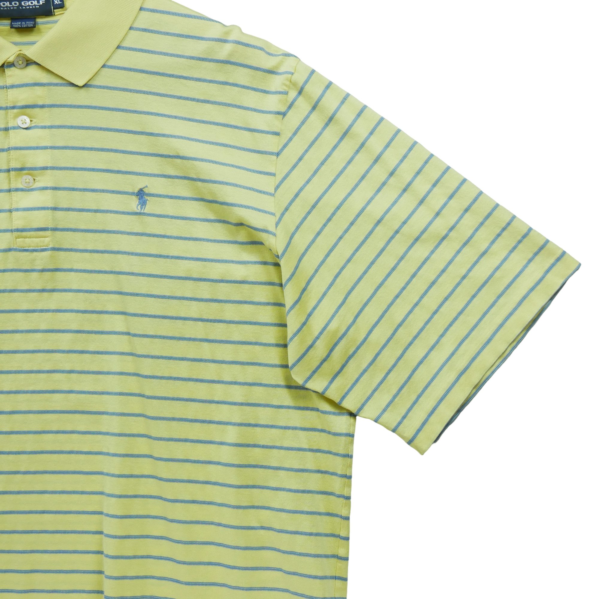 Polo manches courtes Homme  Golf Jaune 4
