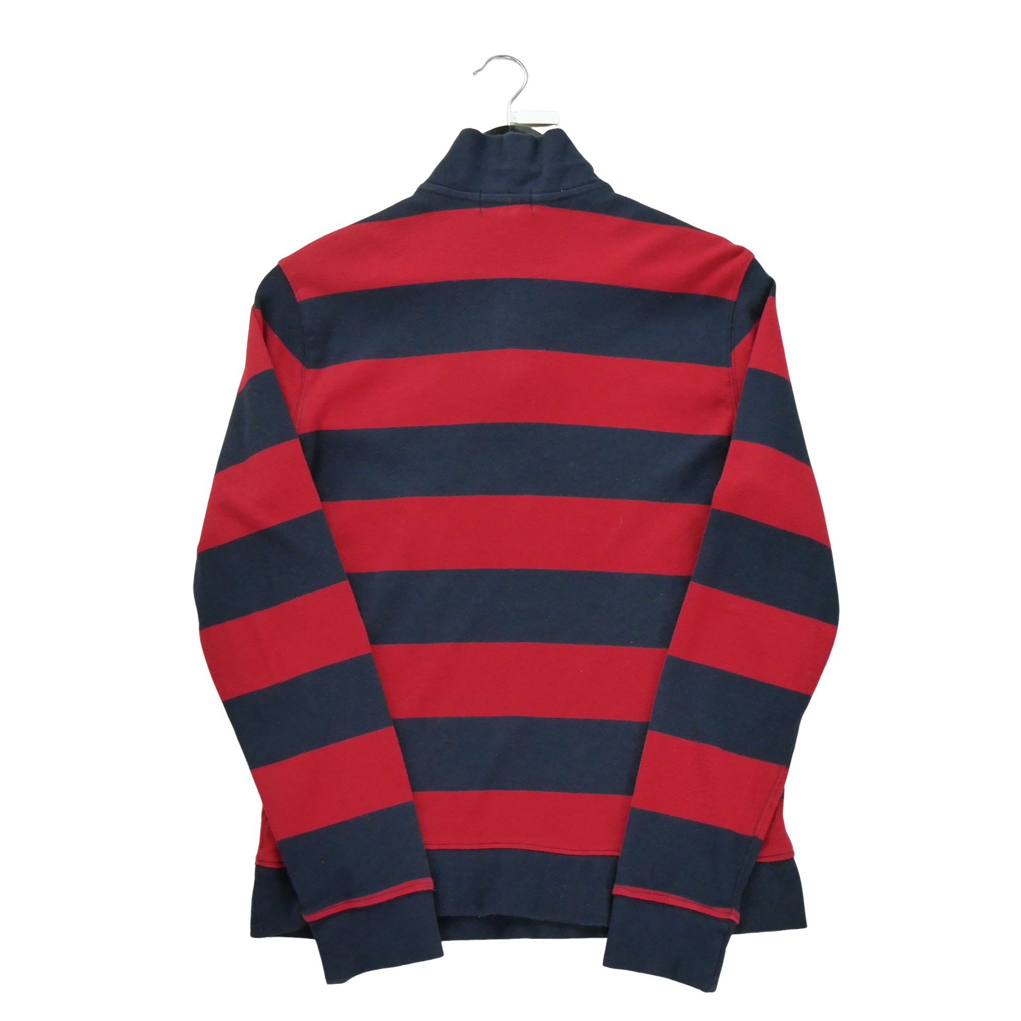 Pull Homme  demi-zippé Rouge 2