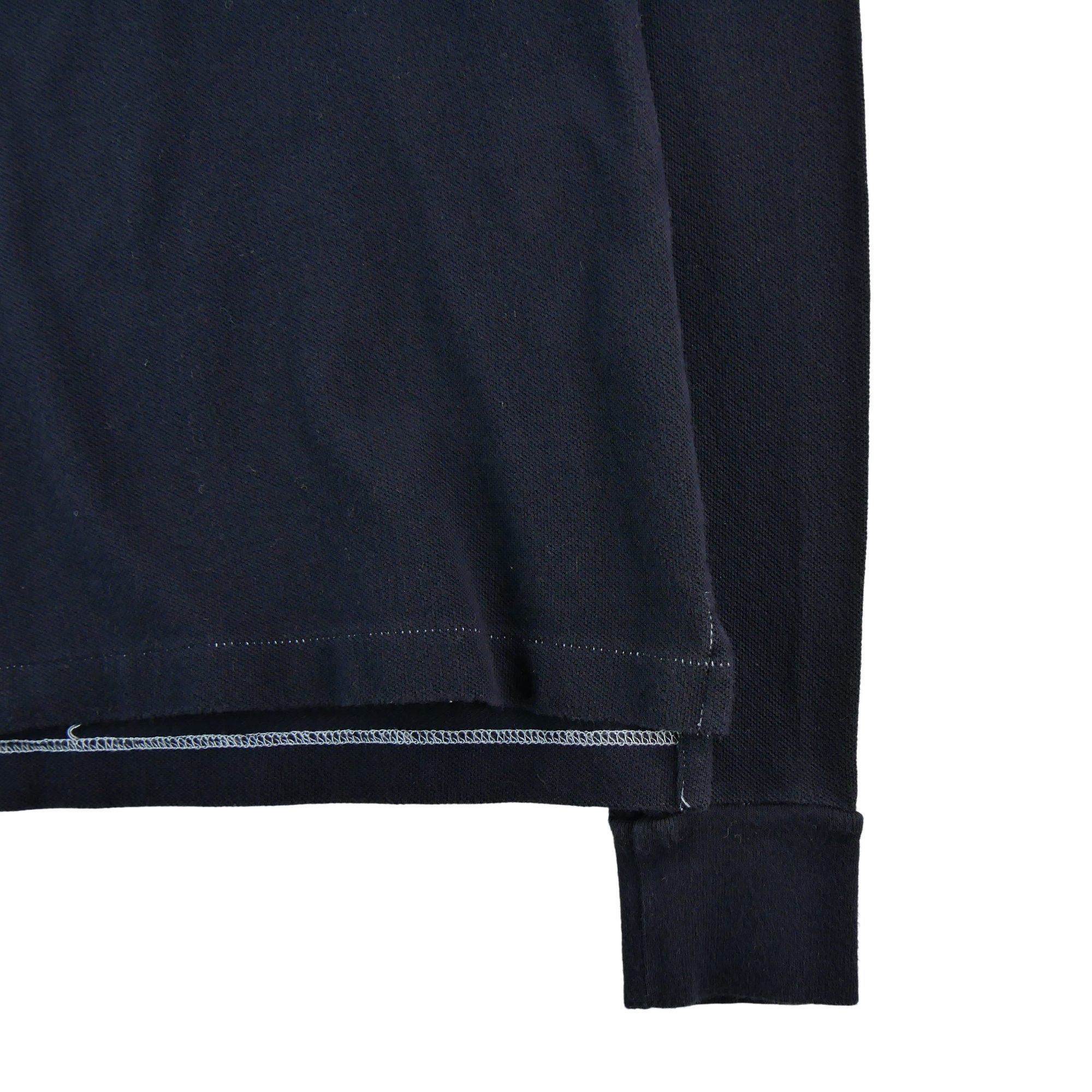 Polo manches longues Femme  Marine 4