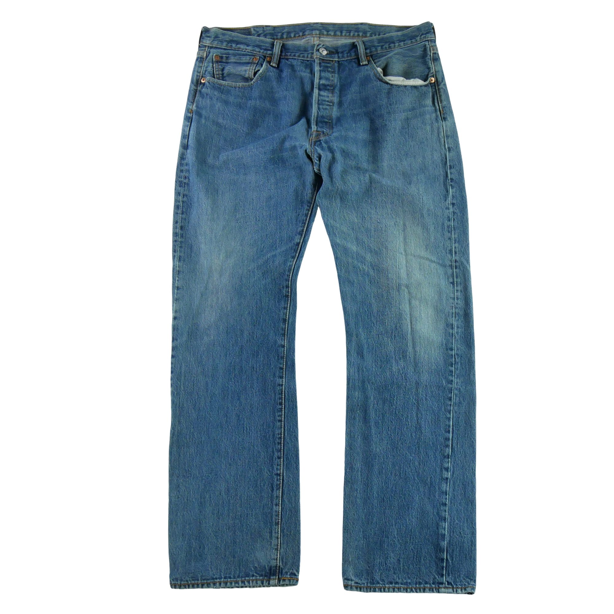 Jean Homme Levis 501 Bleu clair 1