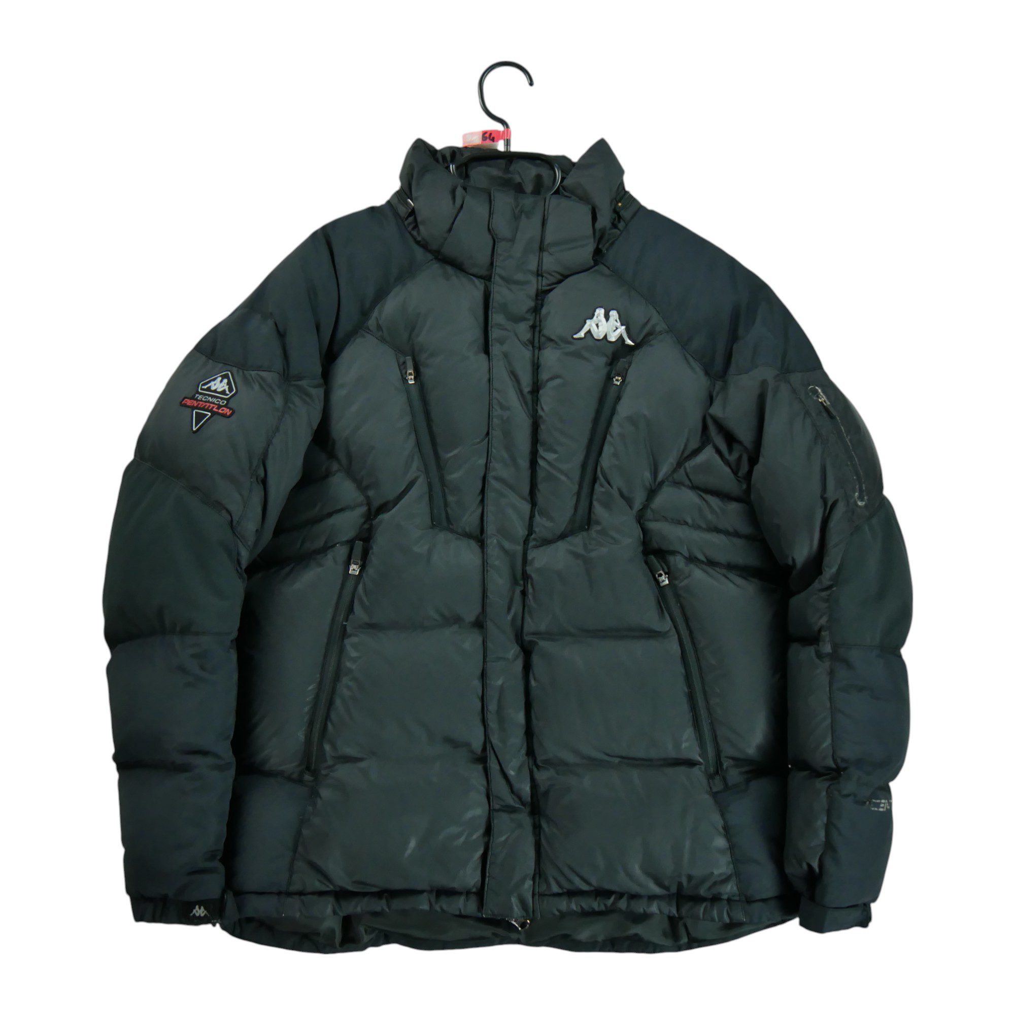 Doudoune Femme Vintage Y2K Noir - État correct