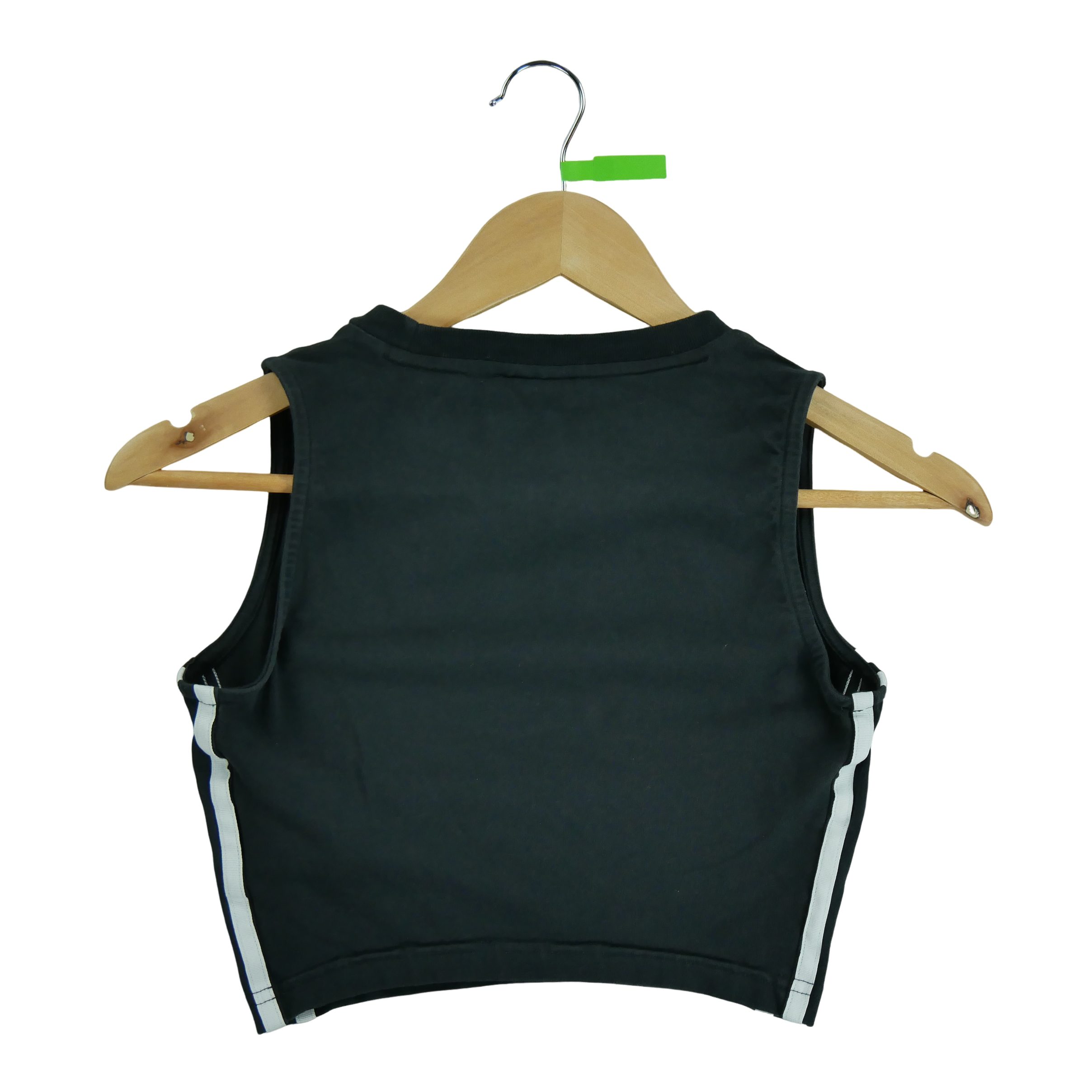 Débardeur Femme Crop Top Noir 2