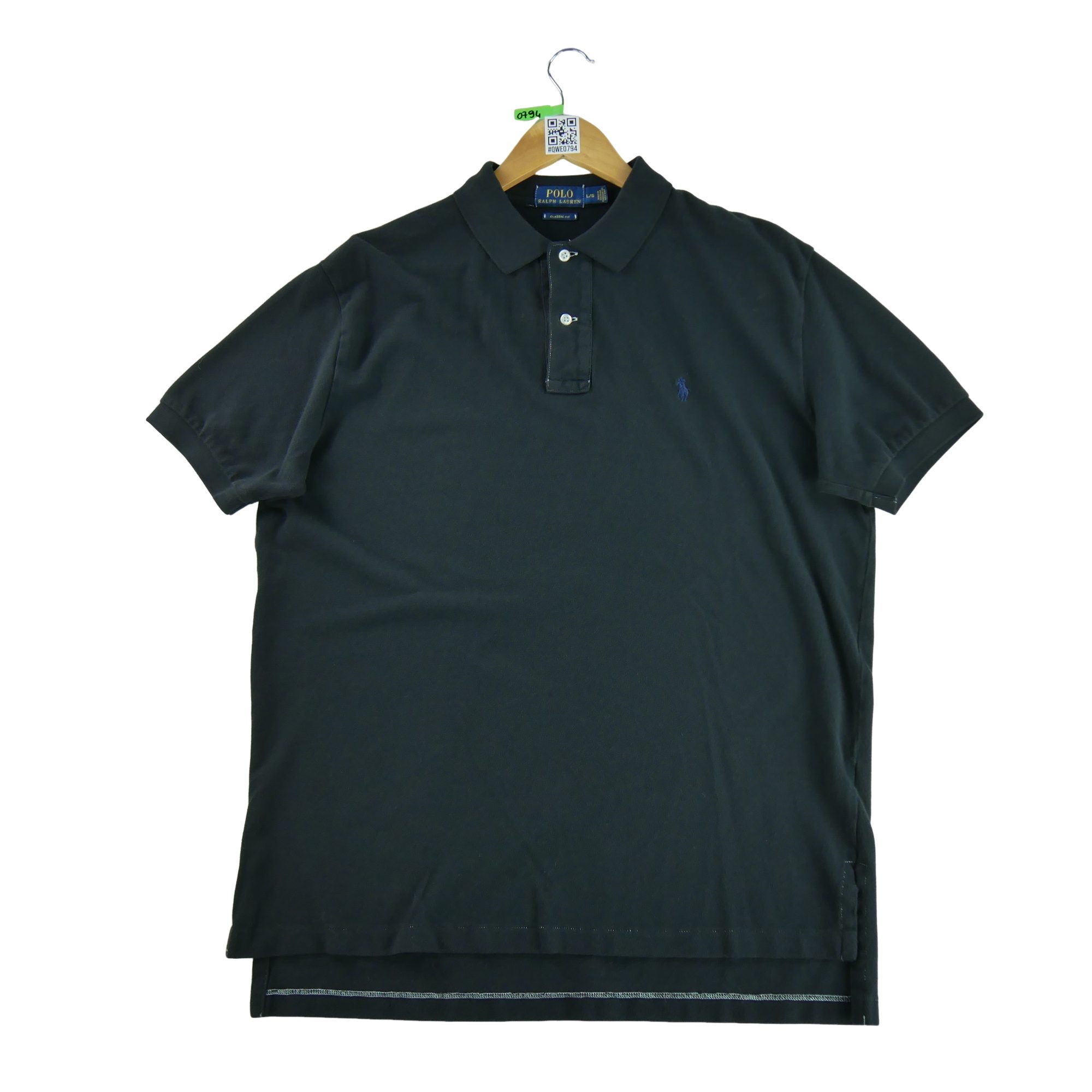 Polo manches courtes Homme  Noir 2