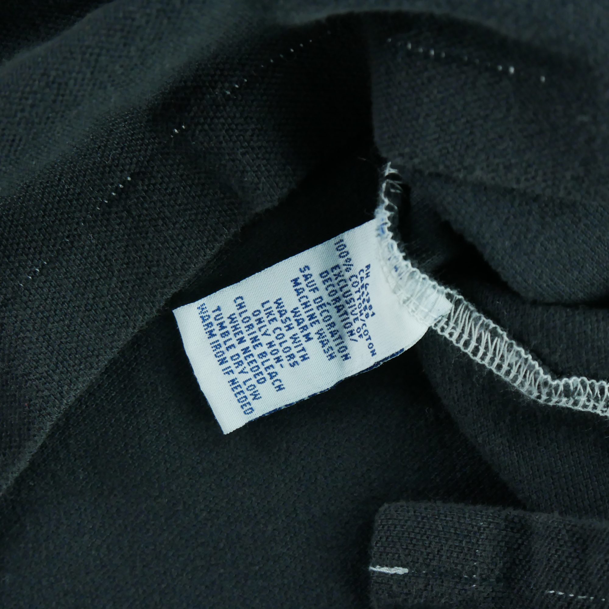 Polo manches courtes Homme  Noir 6