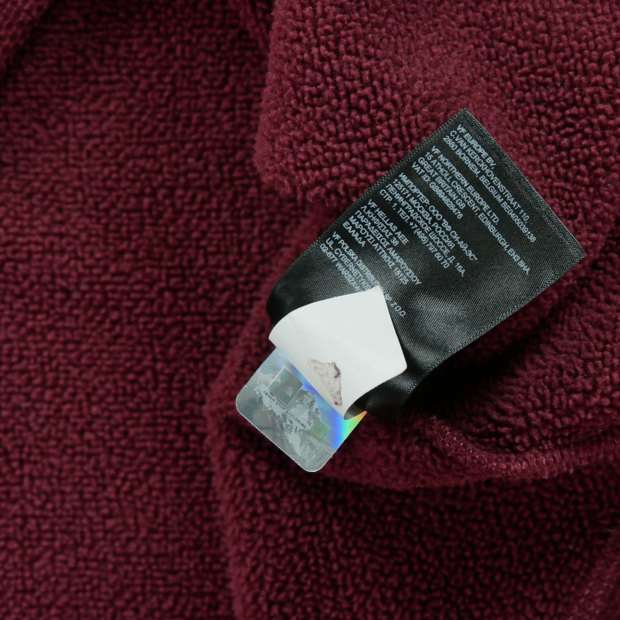 Pull polaire Homme  TNF Bordeaux 8