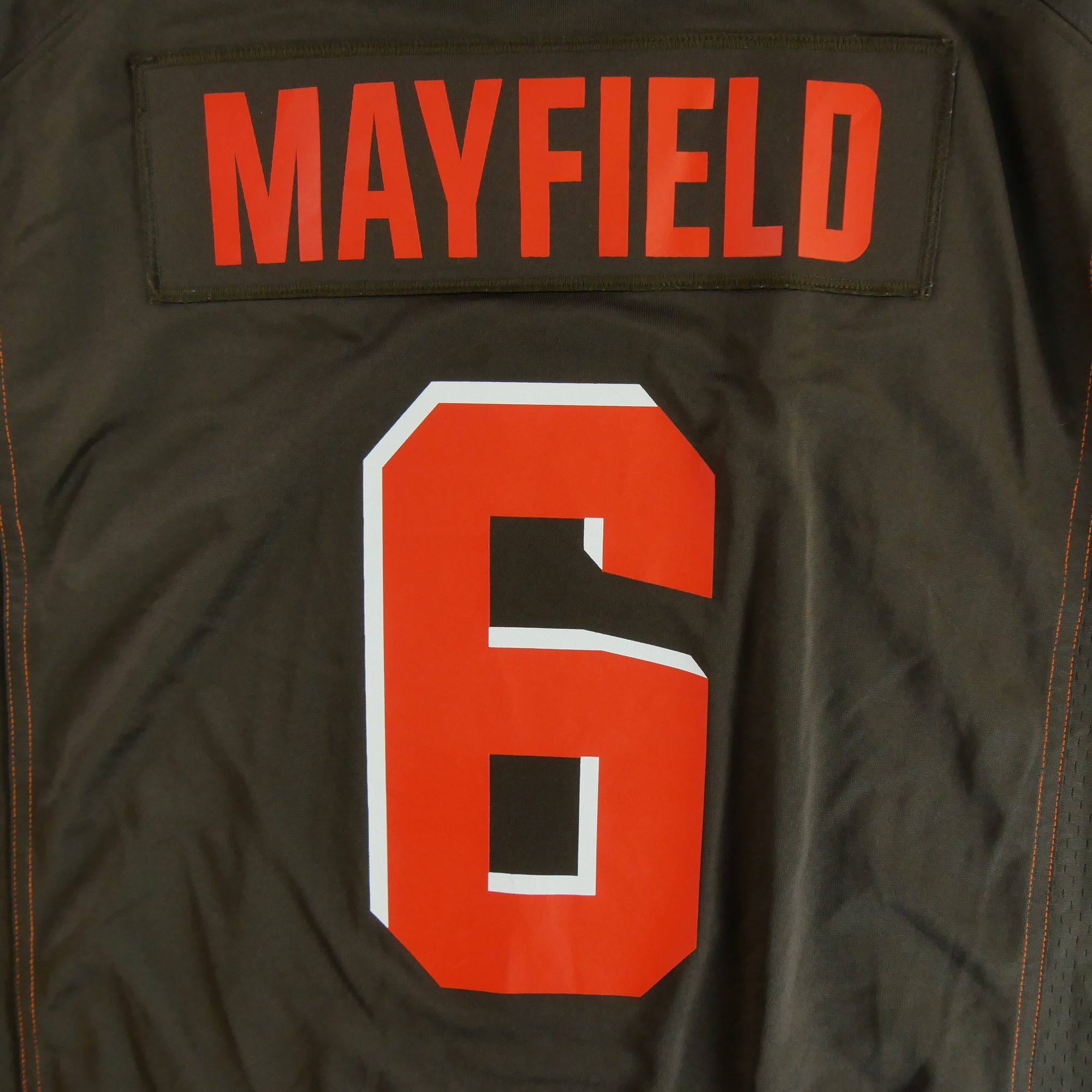 Maillot Homme NFL Cleveland Browns Marron 5