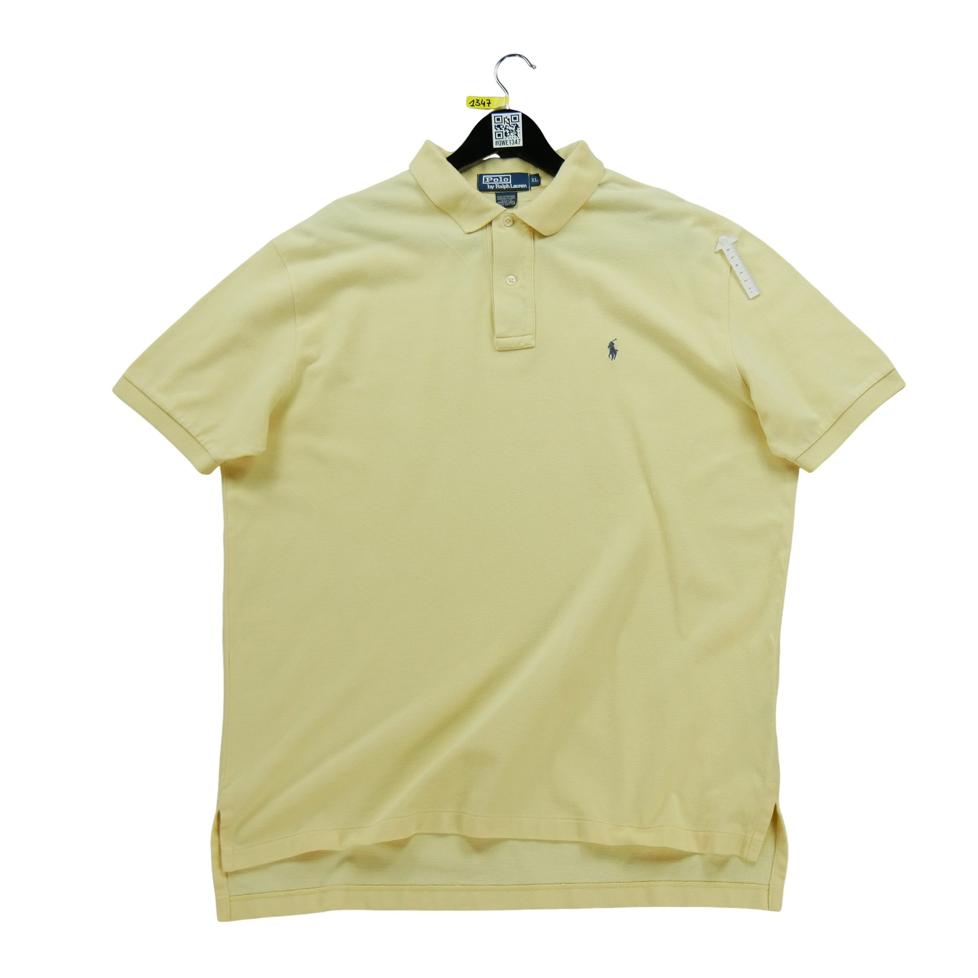 Polo manches courtes Homme  Jaune 4