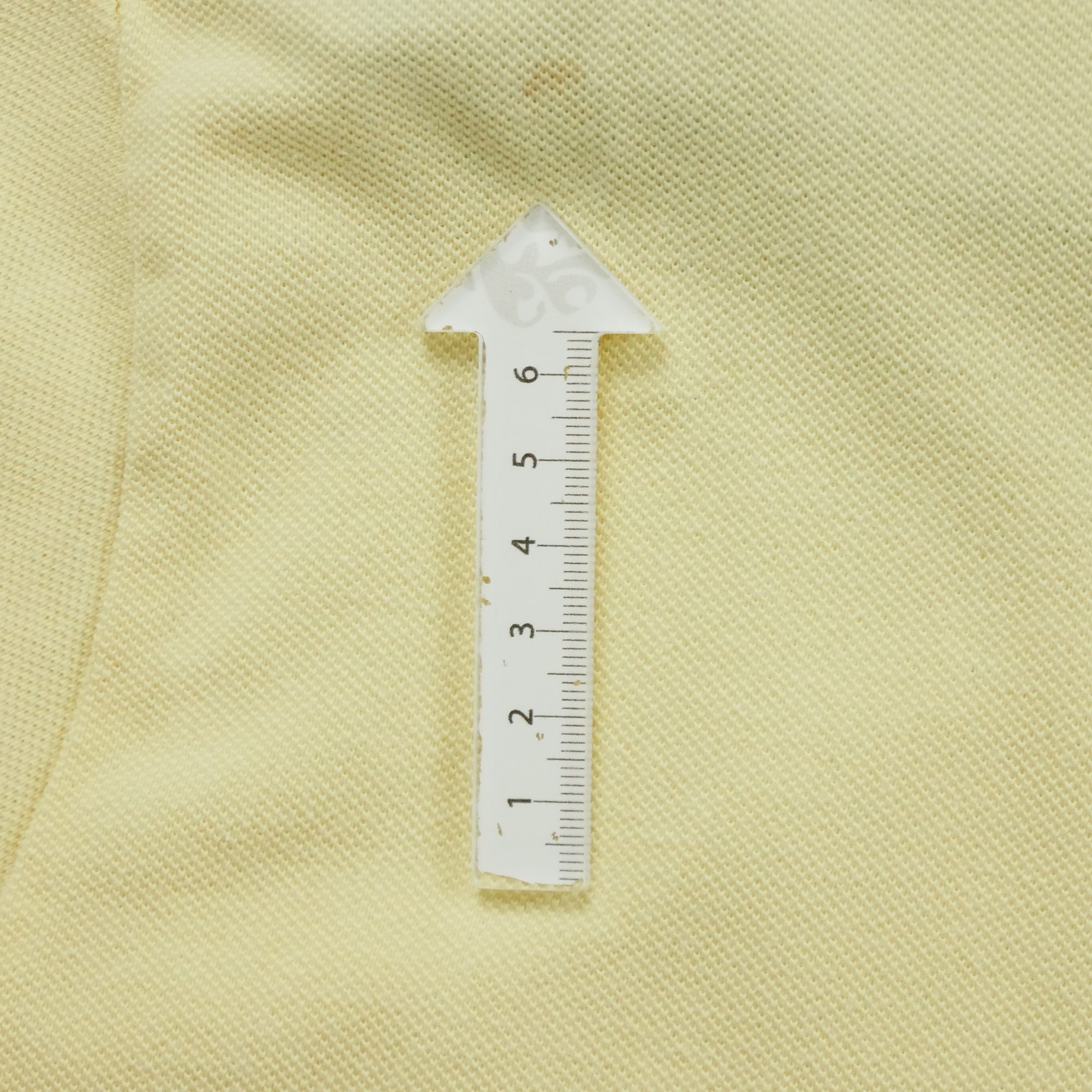 Polo manches courtes Homme  Jaune 7