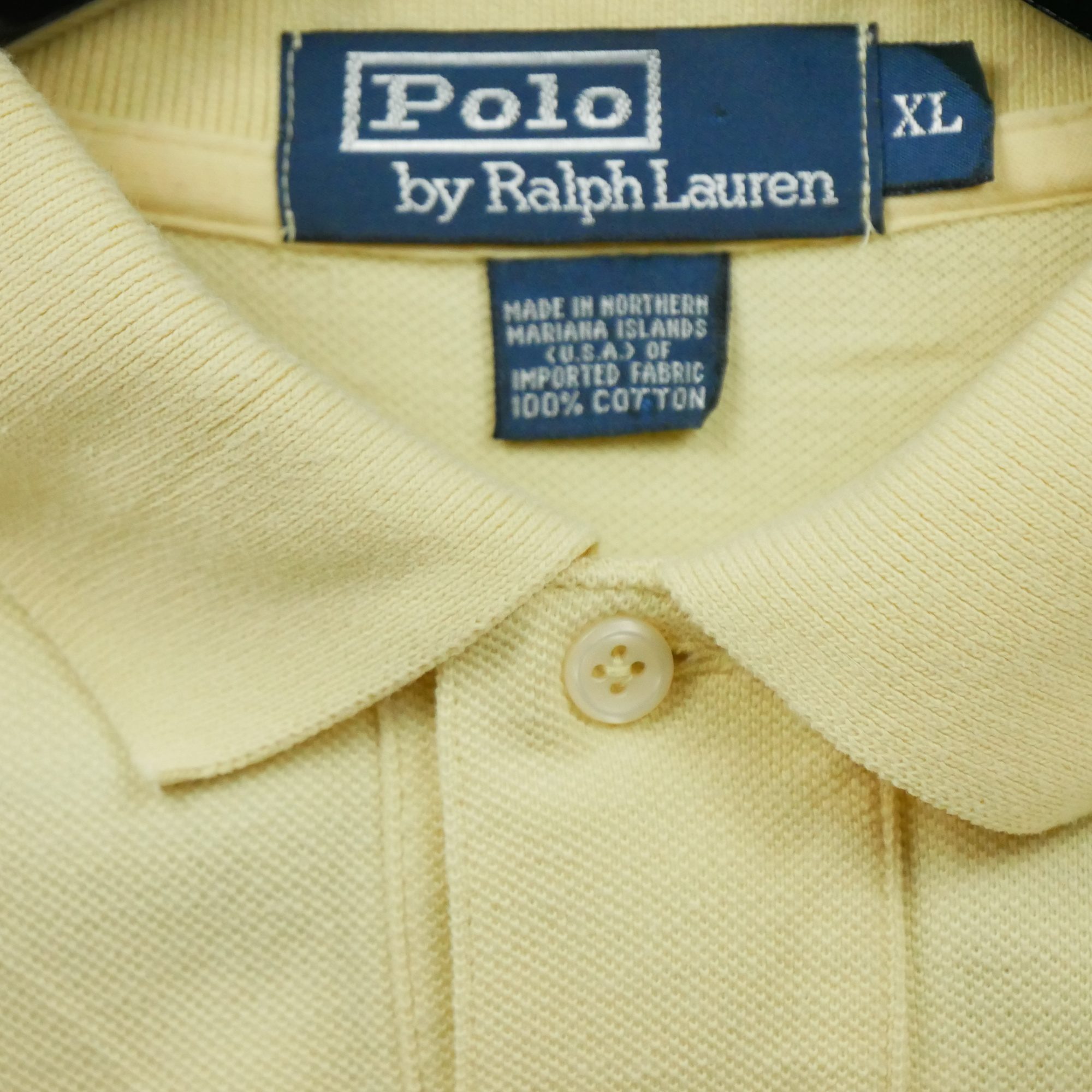 Polo manches courtes Homme  Jaune 9