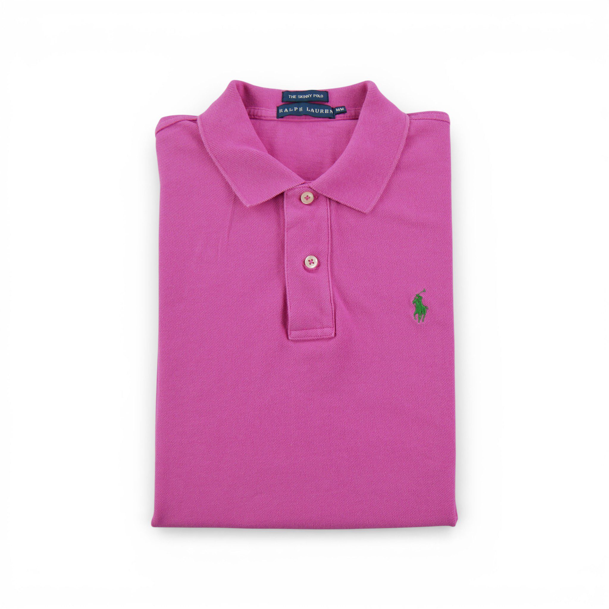 Polo manches courtes Femme  Rose 1