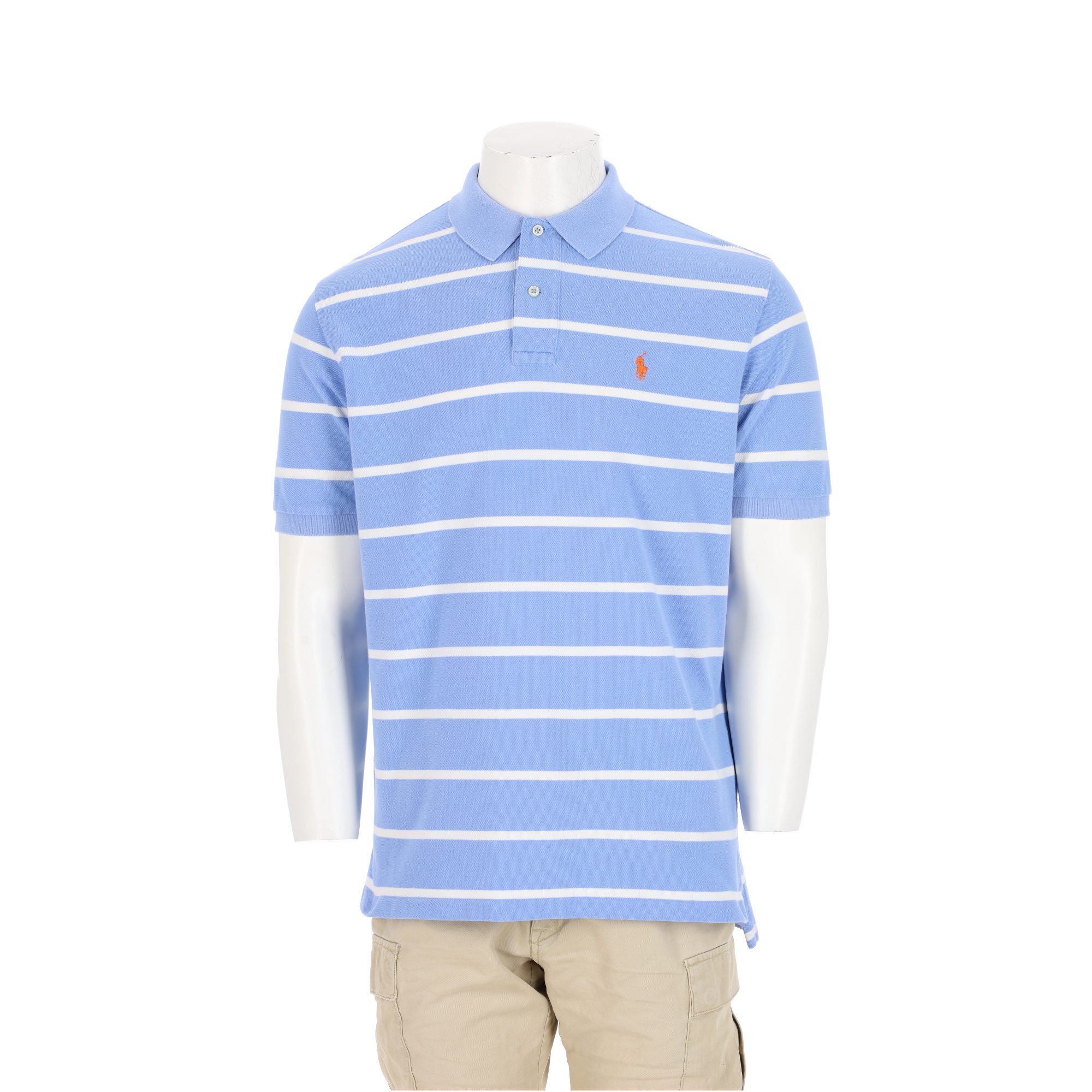 Polo manches courtes Homme  Bleu clair 1