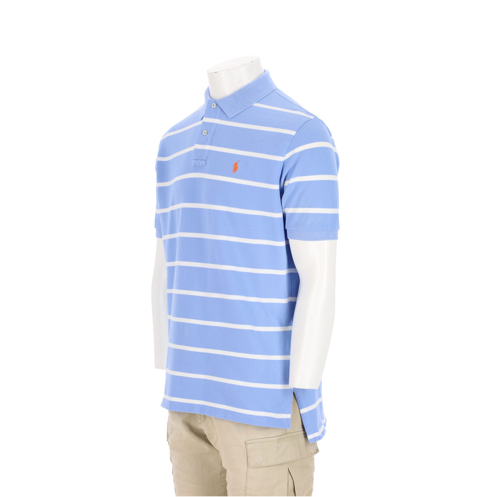 Polo manches courtes Homme  Bleu clair 4
