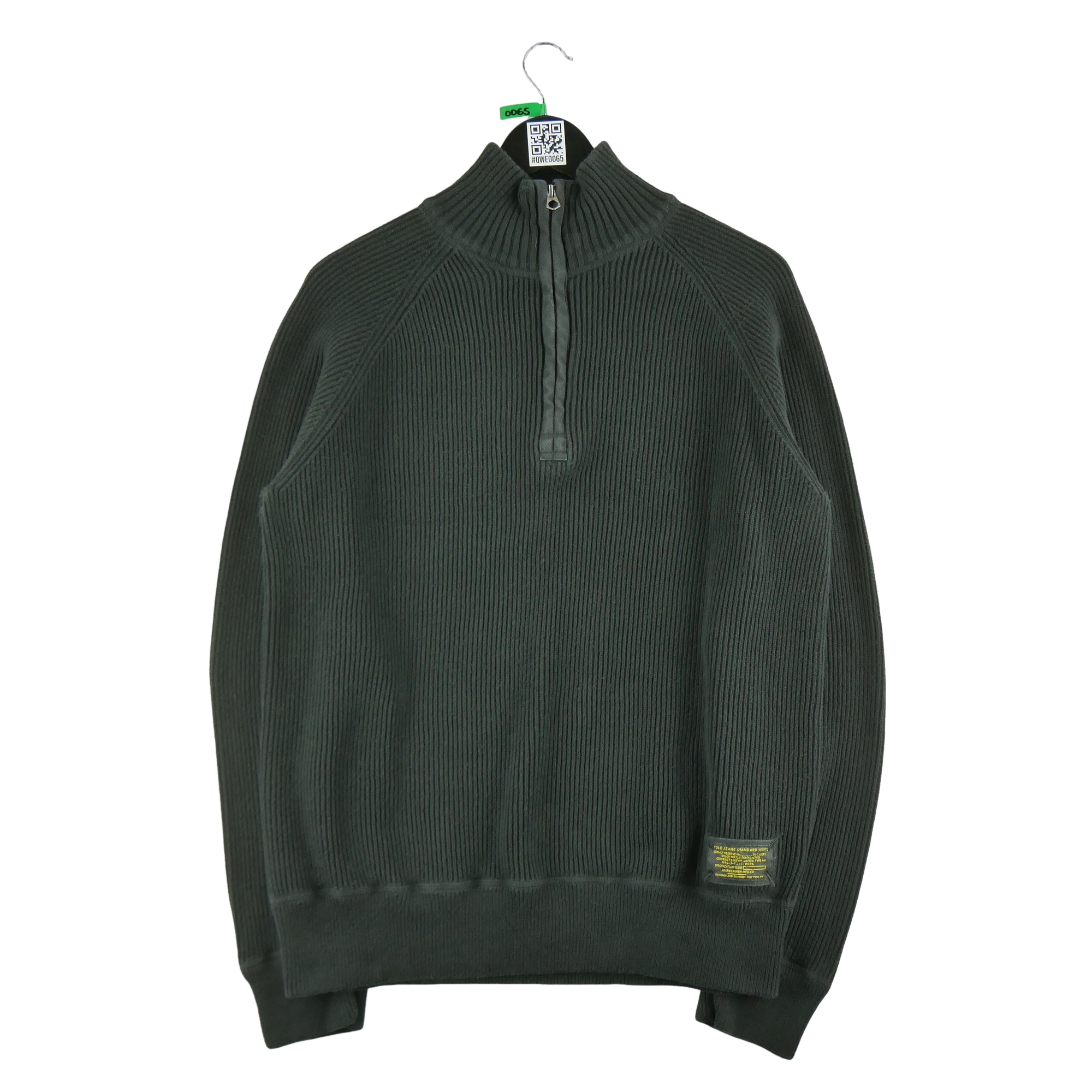 Pull Homme  col camionneur Noir 3