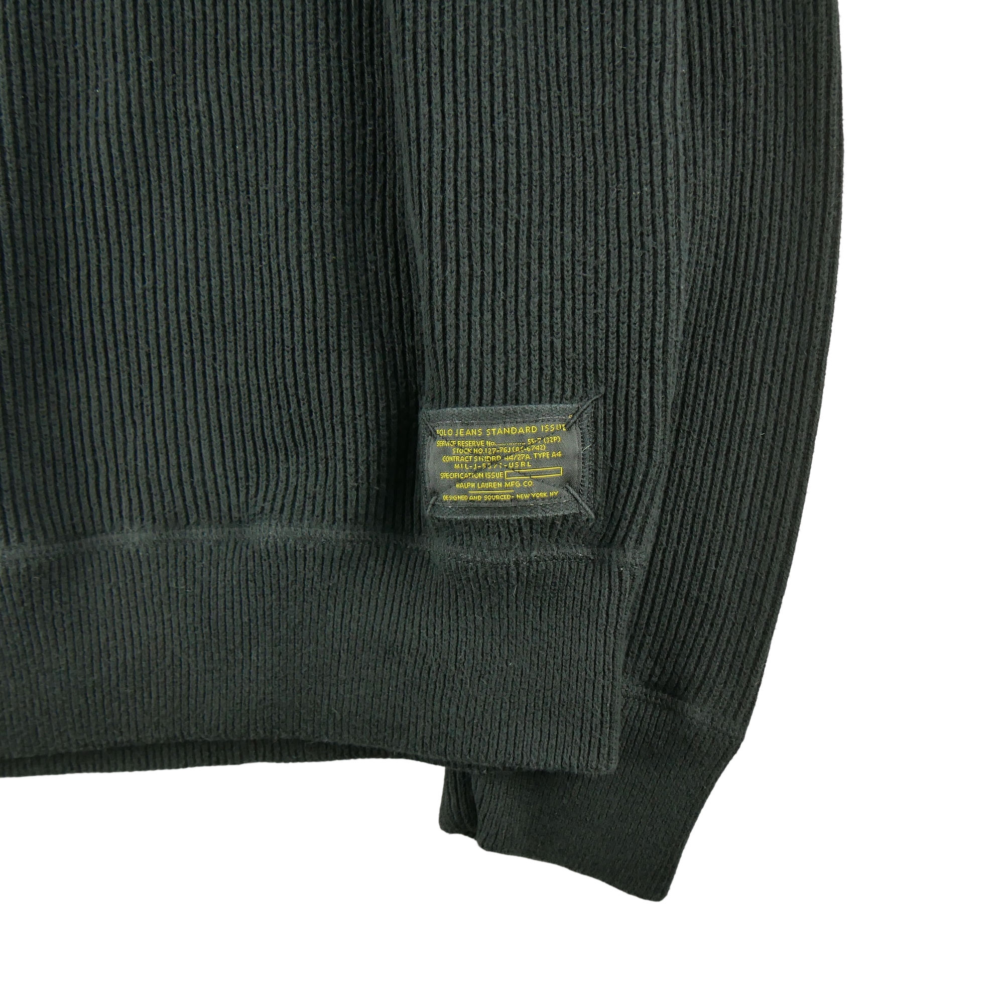 Pull Homme  col camionneur Noir 5
