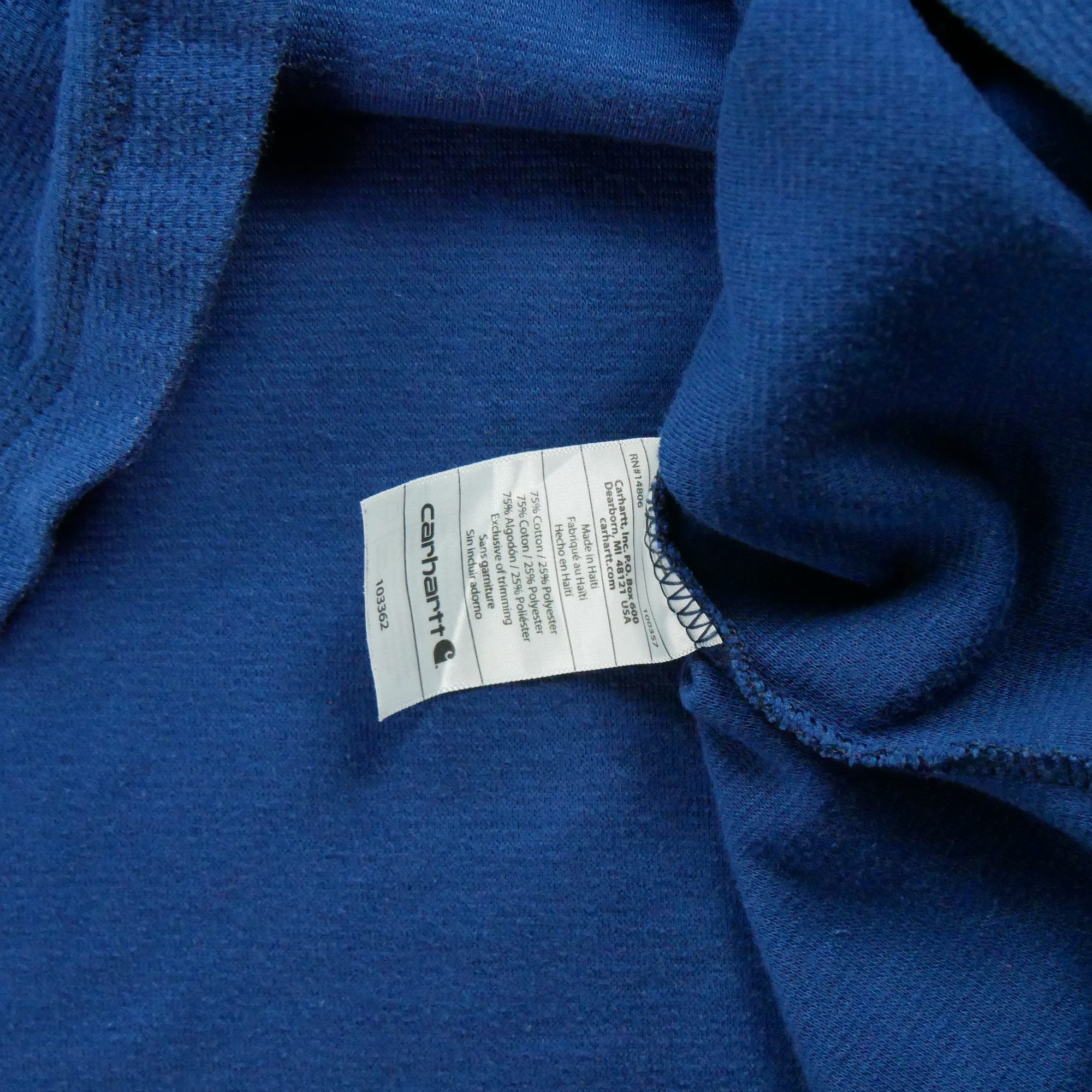 Pull polaire Homme  Bleu 7