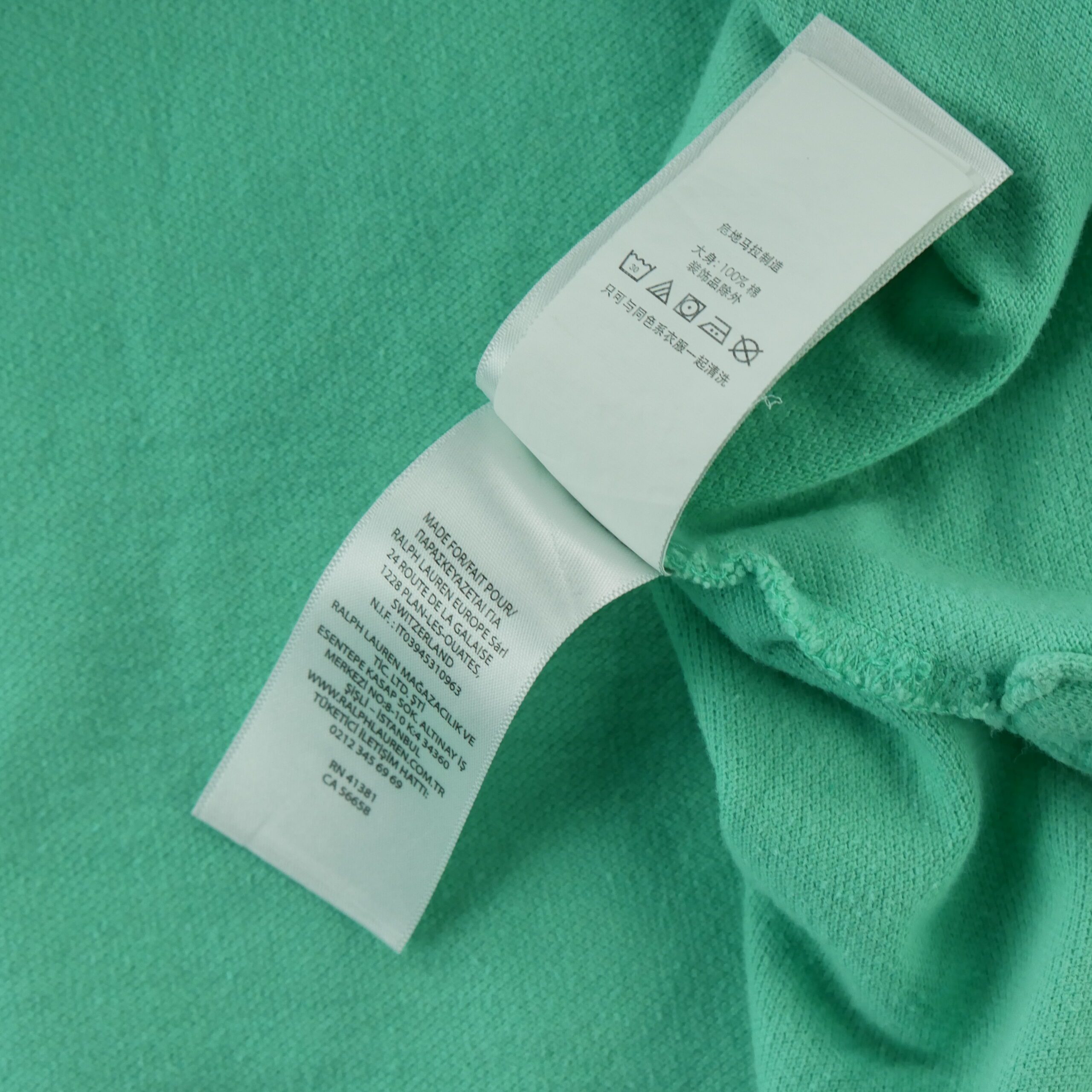 Polo manches courtes Homme  Vert 9