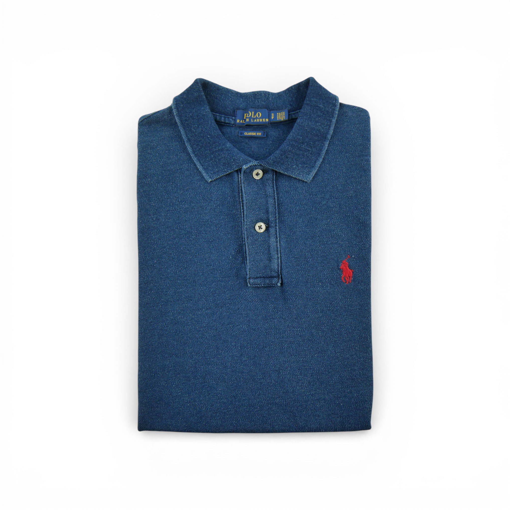 Polo manches courtes Homme  Bleu - Excellent état