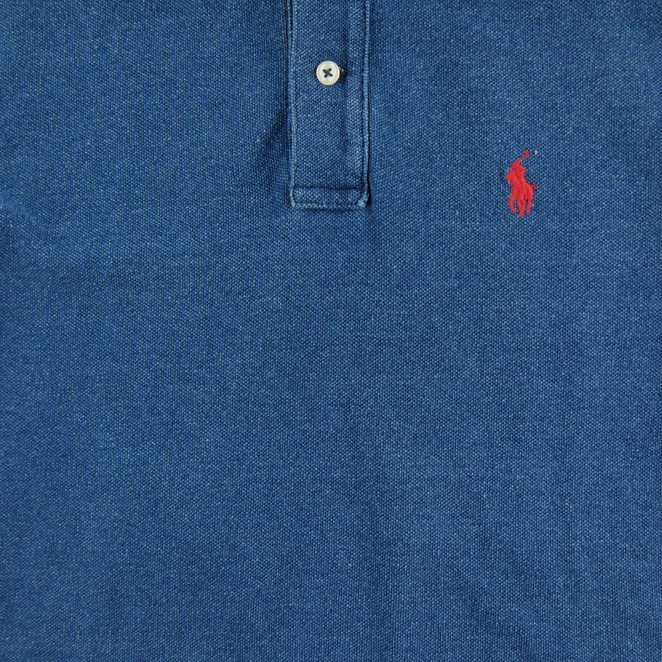 Polo manches courtes Homme  Bleu 4