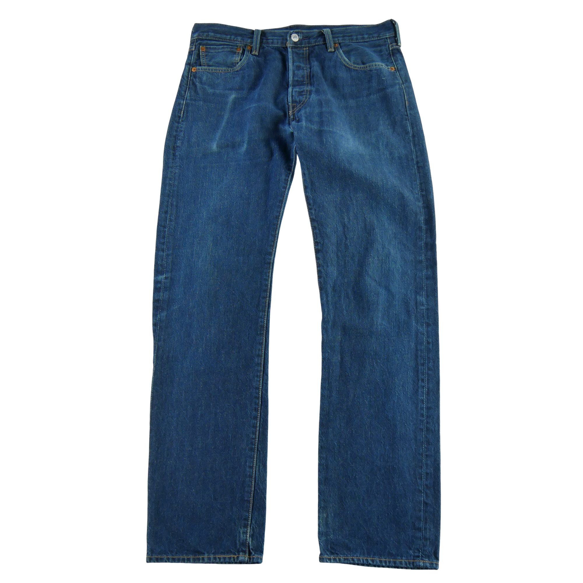 Jean Homme Big E Levis 501 Bleu 1