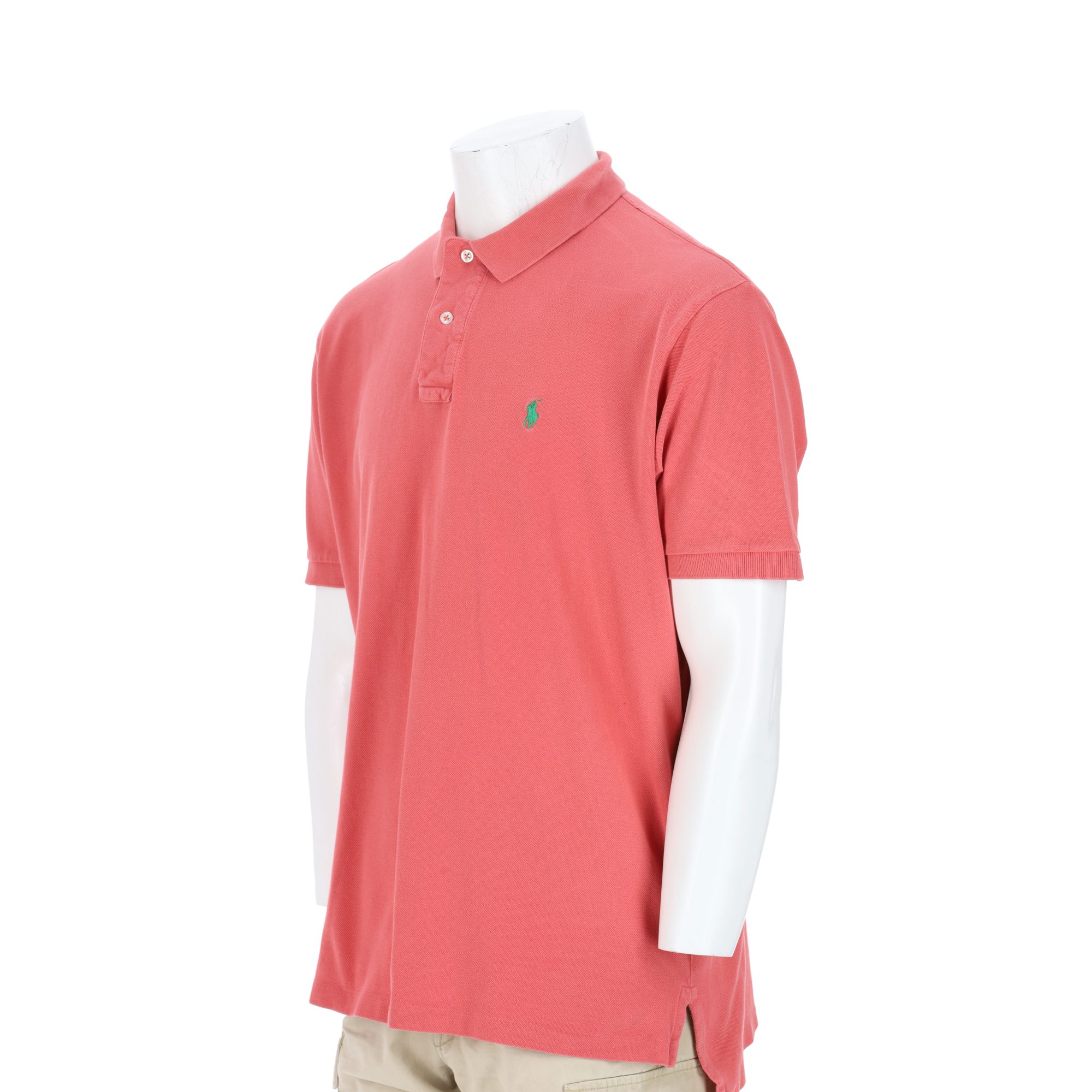 Polo manches courtes Homme  Corail 4