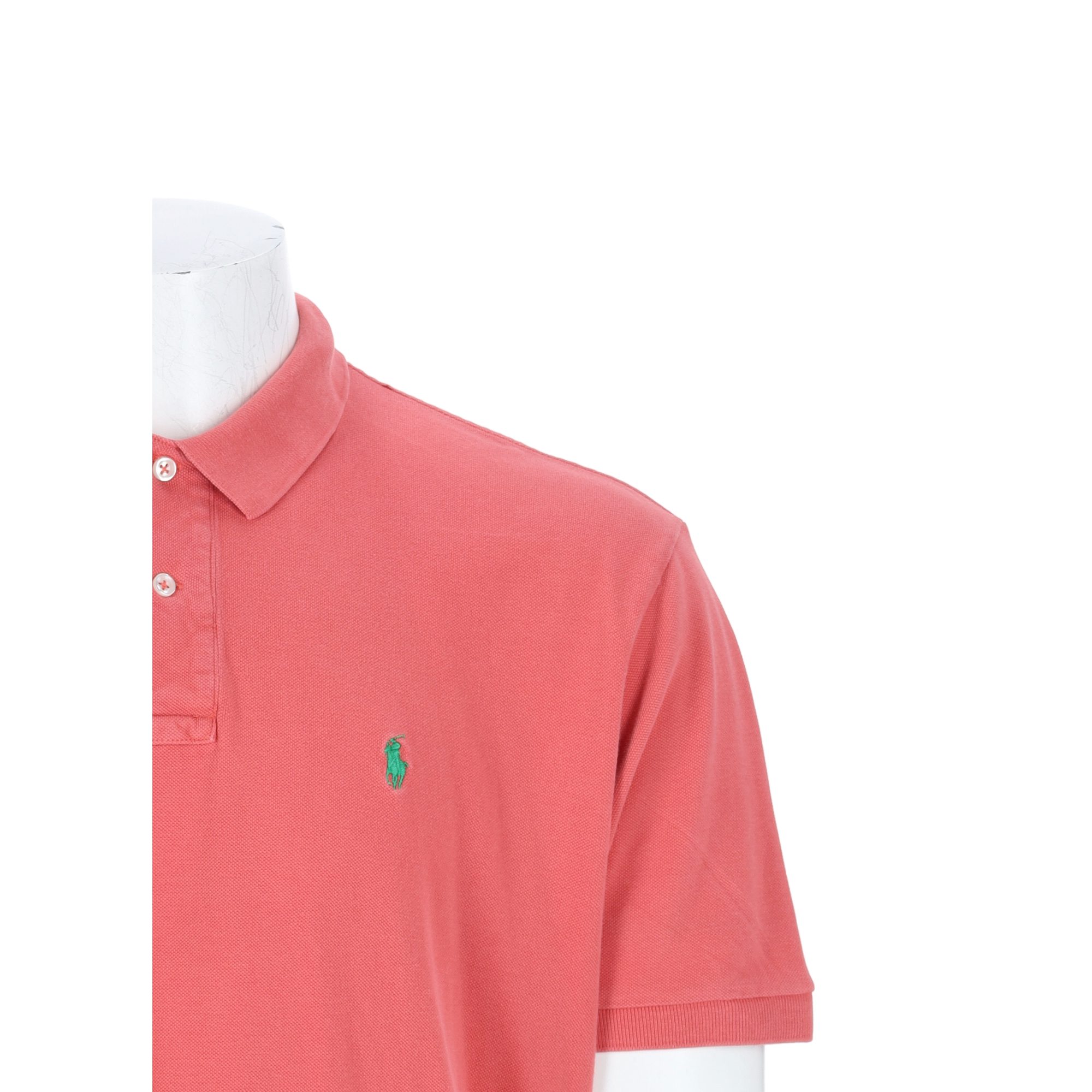 Polo manches courtes Homme  Corail 7