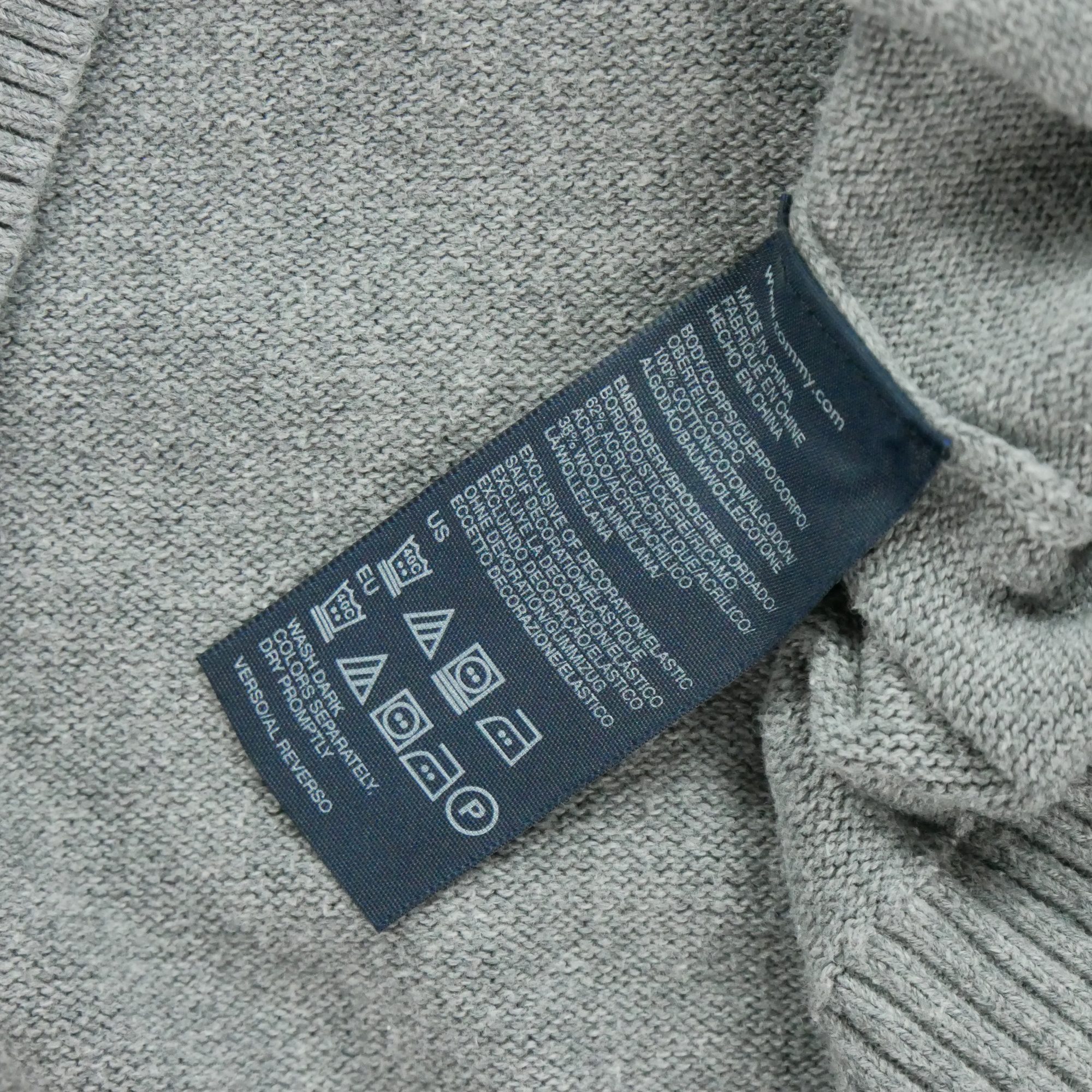 Pull Homme  Gris 6