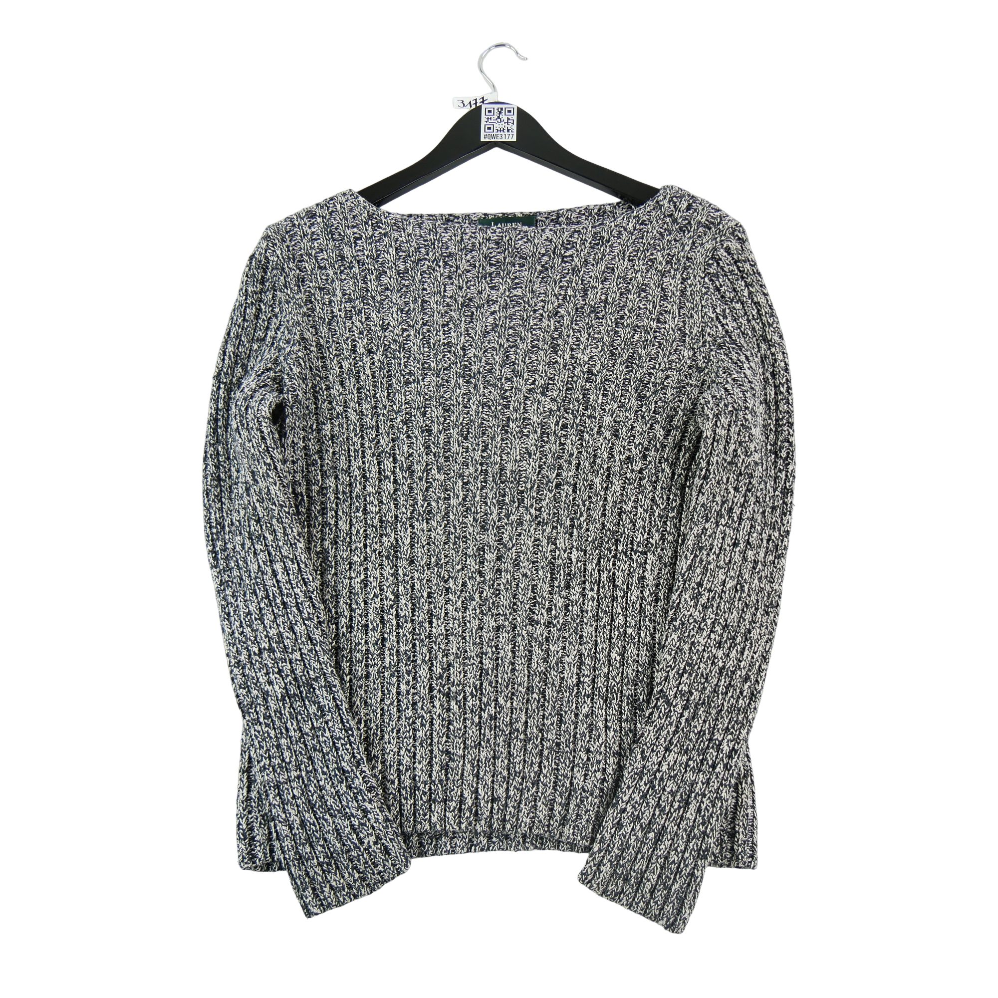 Pull Femme  soie et lin Noir 1